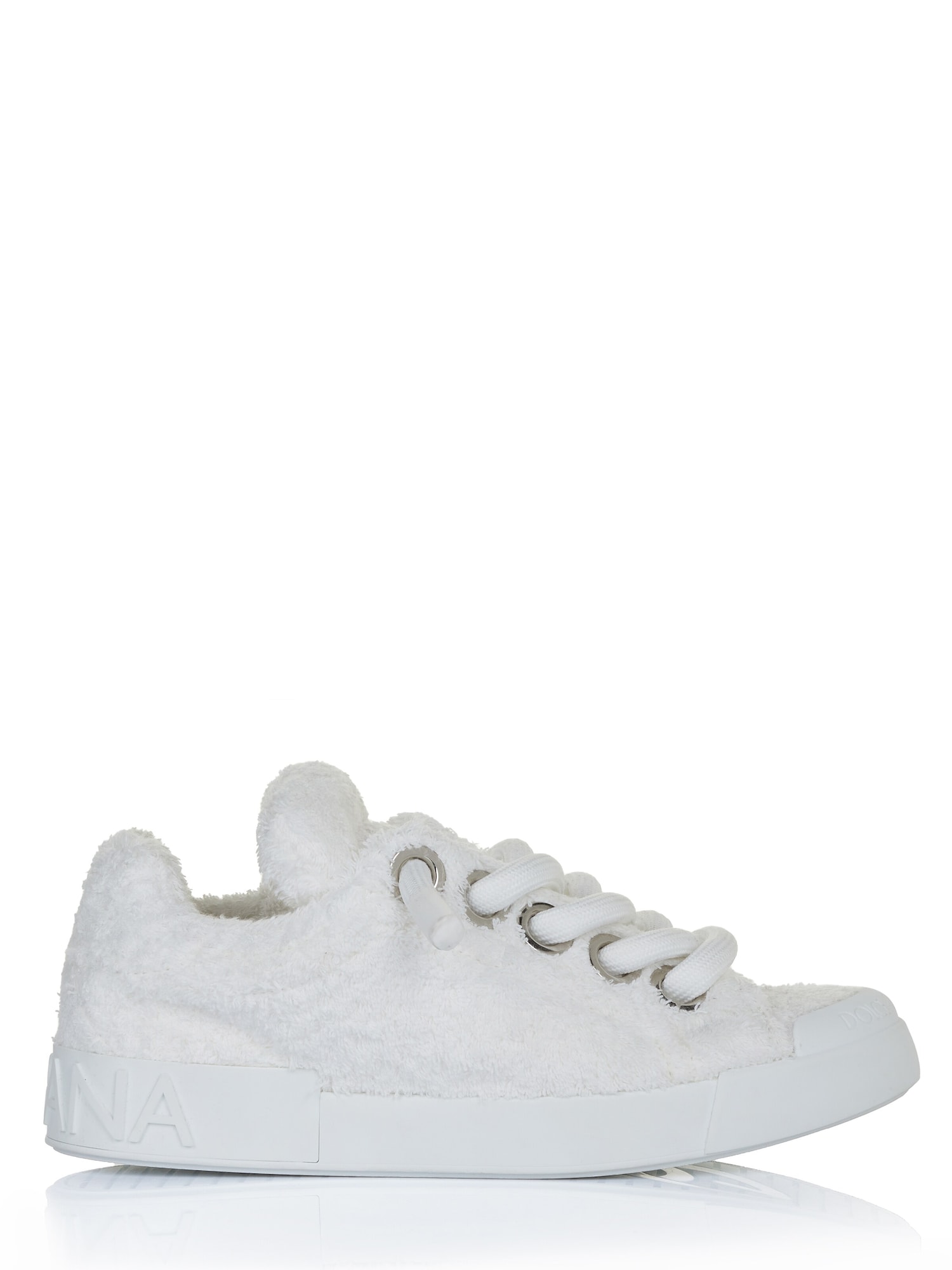 DOLCE & GABBANA Zapatillas deportivas bajas 'Dolce & Gabbana Portofino Sneaker beige' blanco – imagen 1