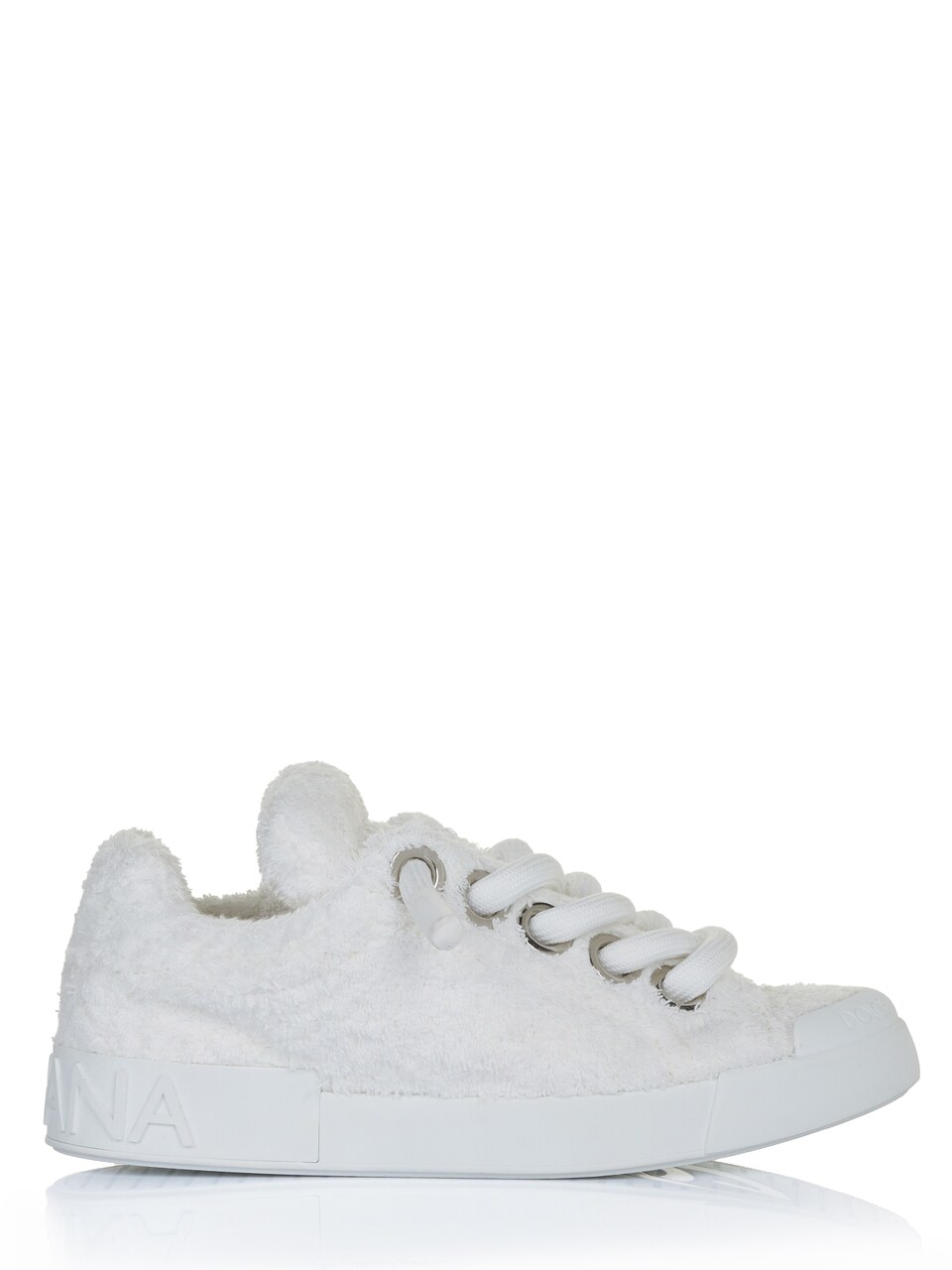 Låg sneaker 'Dolce & Gabbana Portofino Sneaker beige'