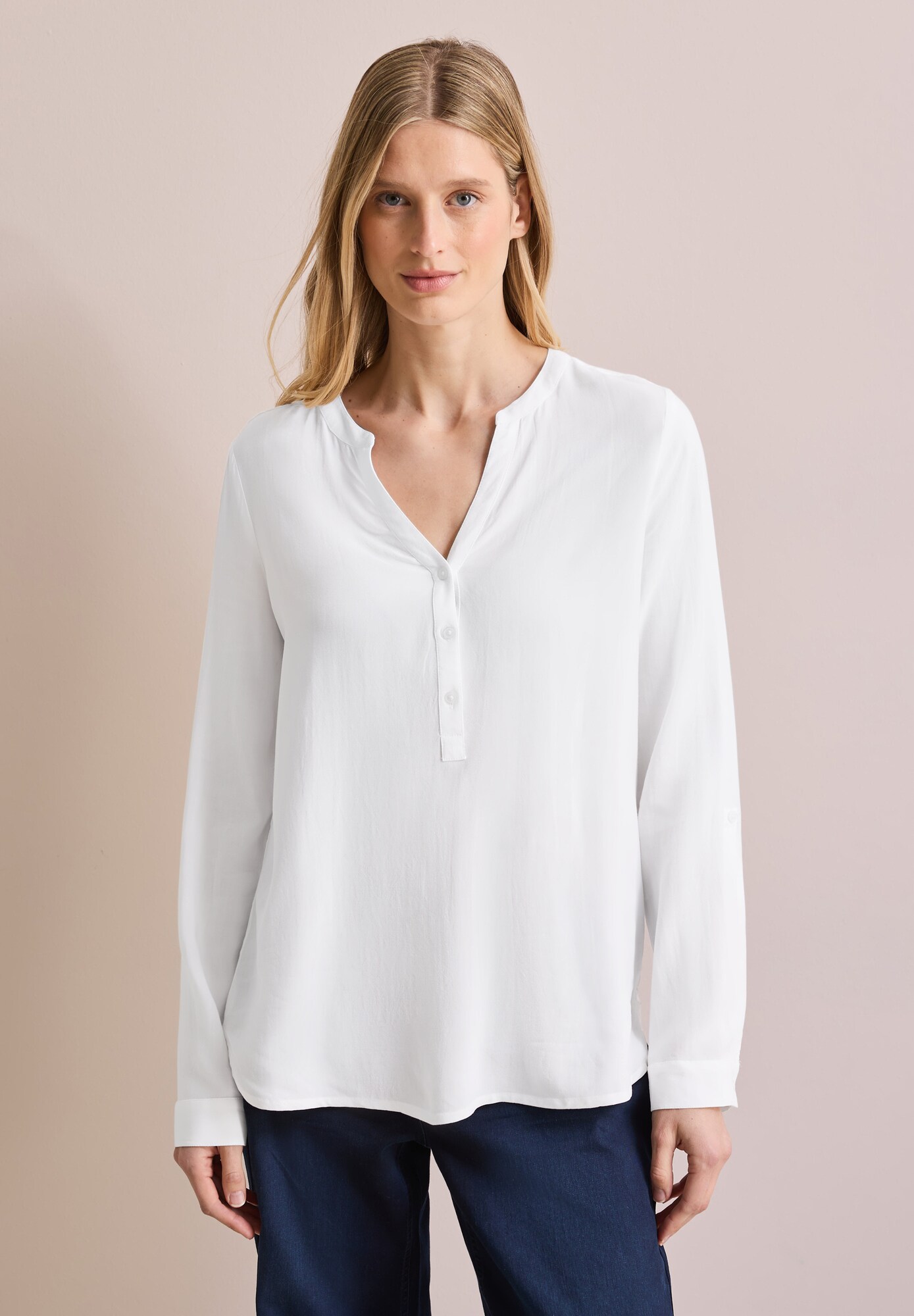 Thumbnail - CECIL Bluse in Unifarbe