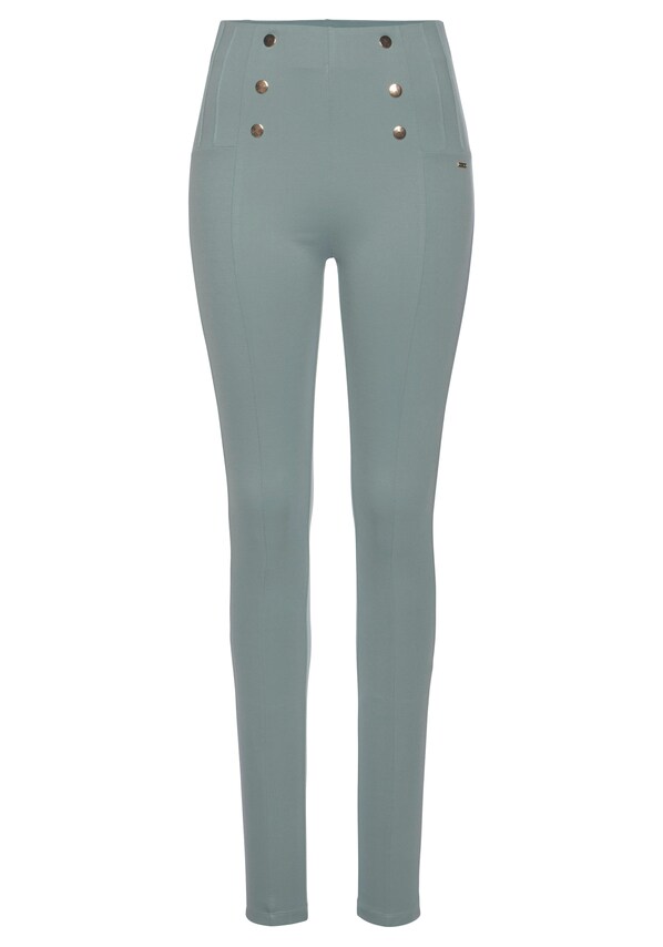 LASCANA, Leggings, zöld, 2 kép a 9 közül