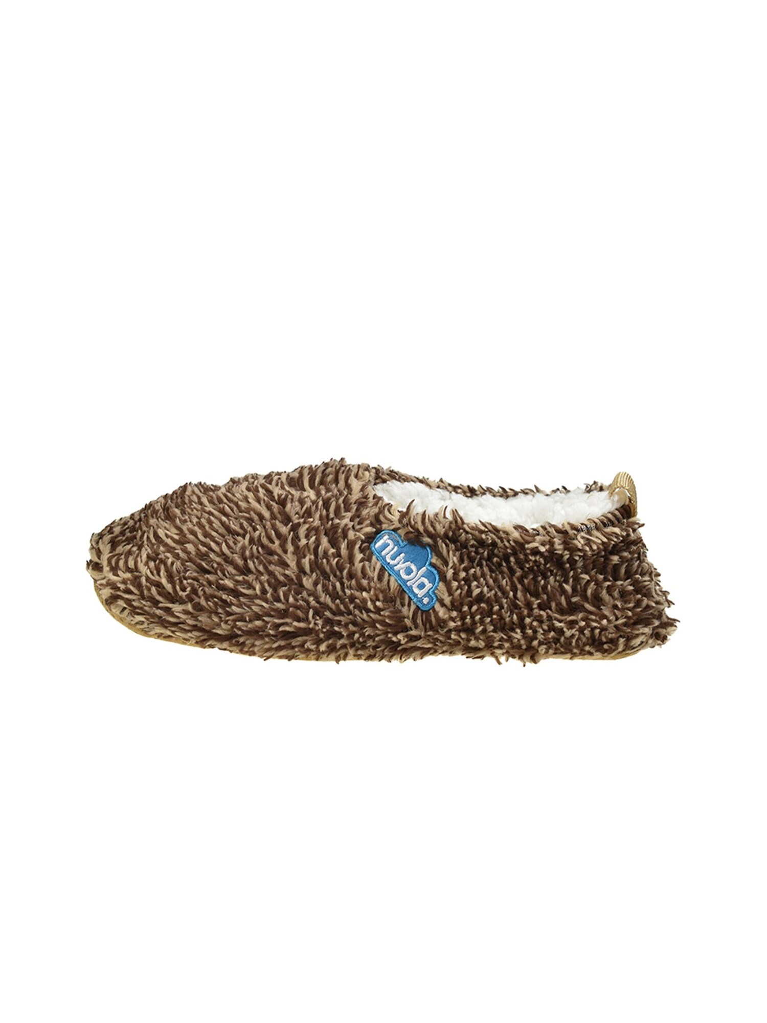Nuvola. Zapatillas de casa 'Polar Suela de Tela'  marrón