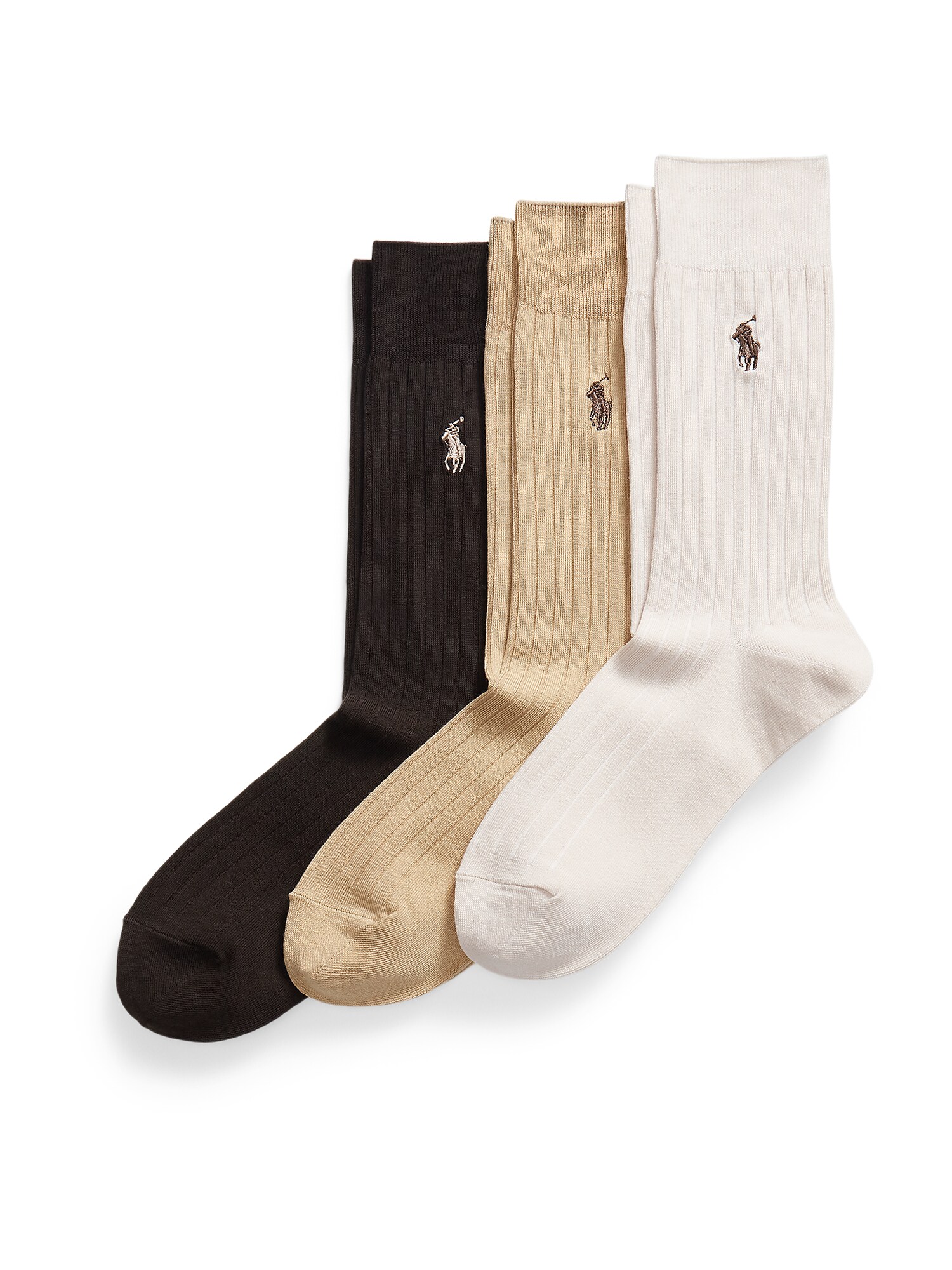Polo Ralph Lauren Șosete EGYPTIAN  maro / maro cappuccino / negru / alb natural