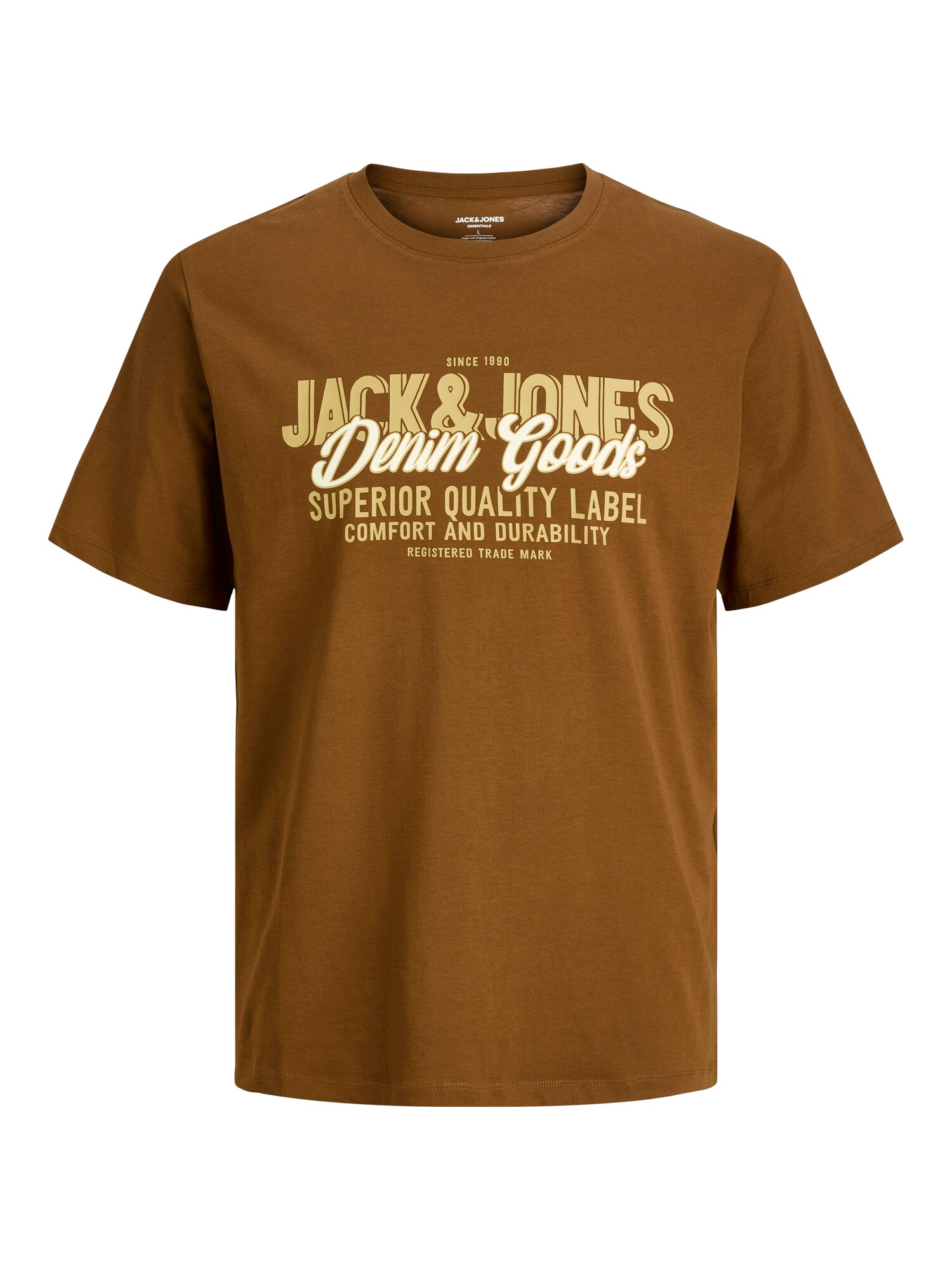JACK & JONES Póló  galambkék / karamell / sötétzöld / fehér termék 2. képe