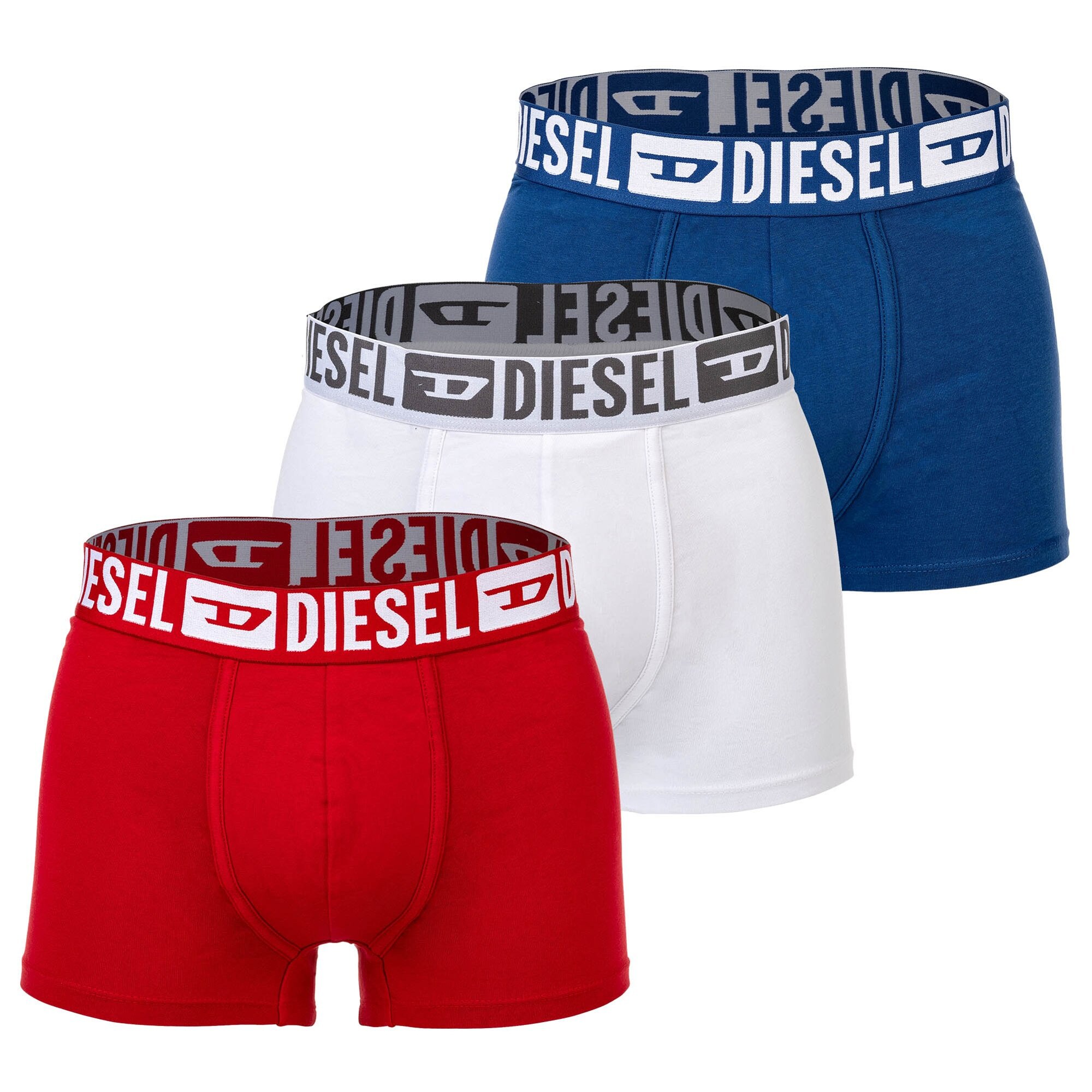 DIESEL Calzoncillo boxer  azul / rojo / blanco