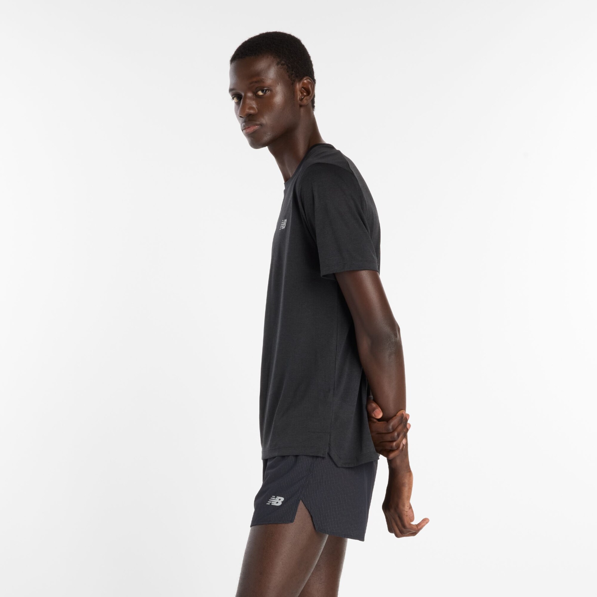 new balance Camiseta funcional  negro