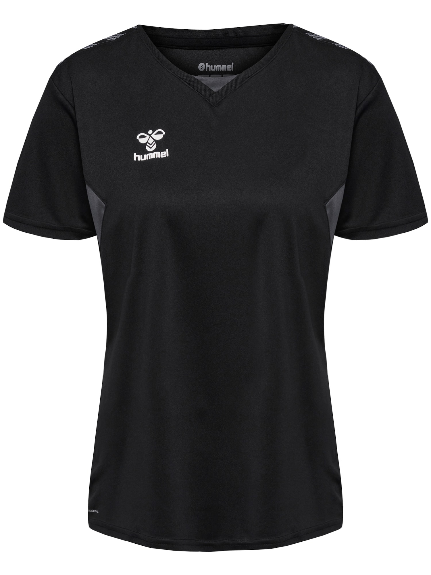 Hummel Tricou funcțional Authentic  gri / negru / alb