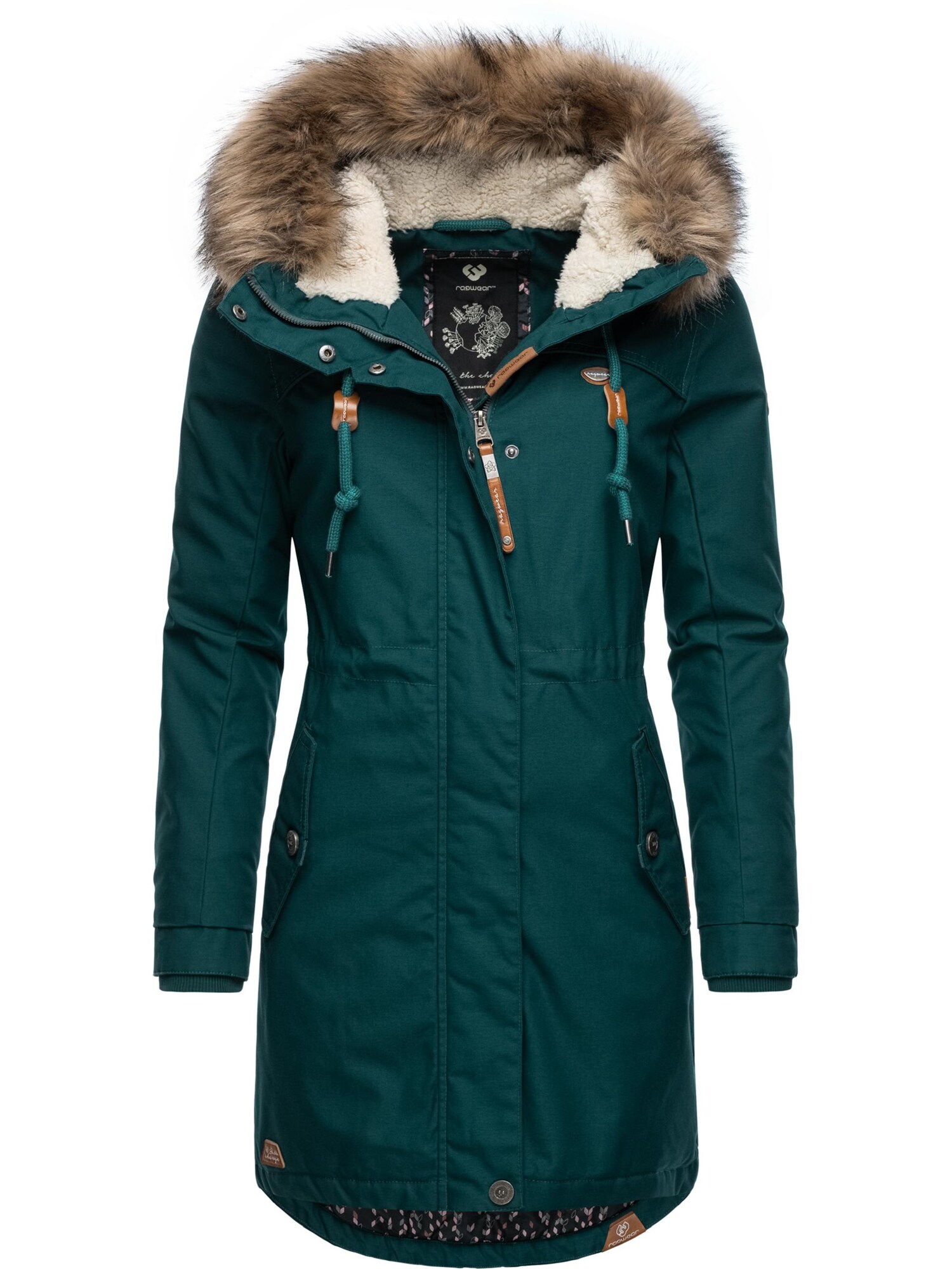 Ragwear Parka de inverno 'Tawny'  verde escuro