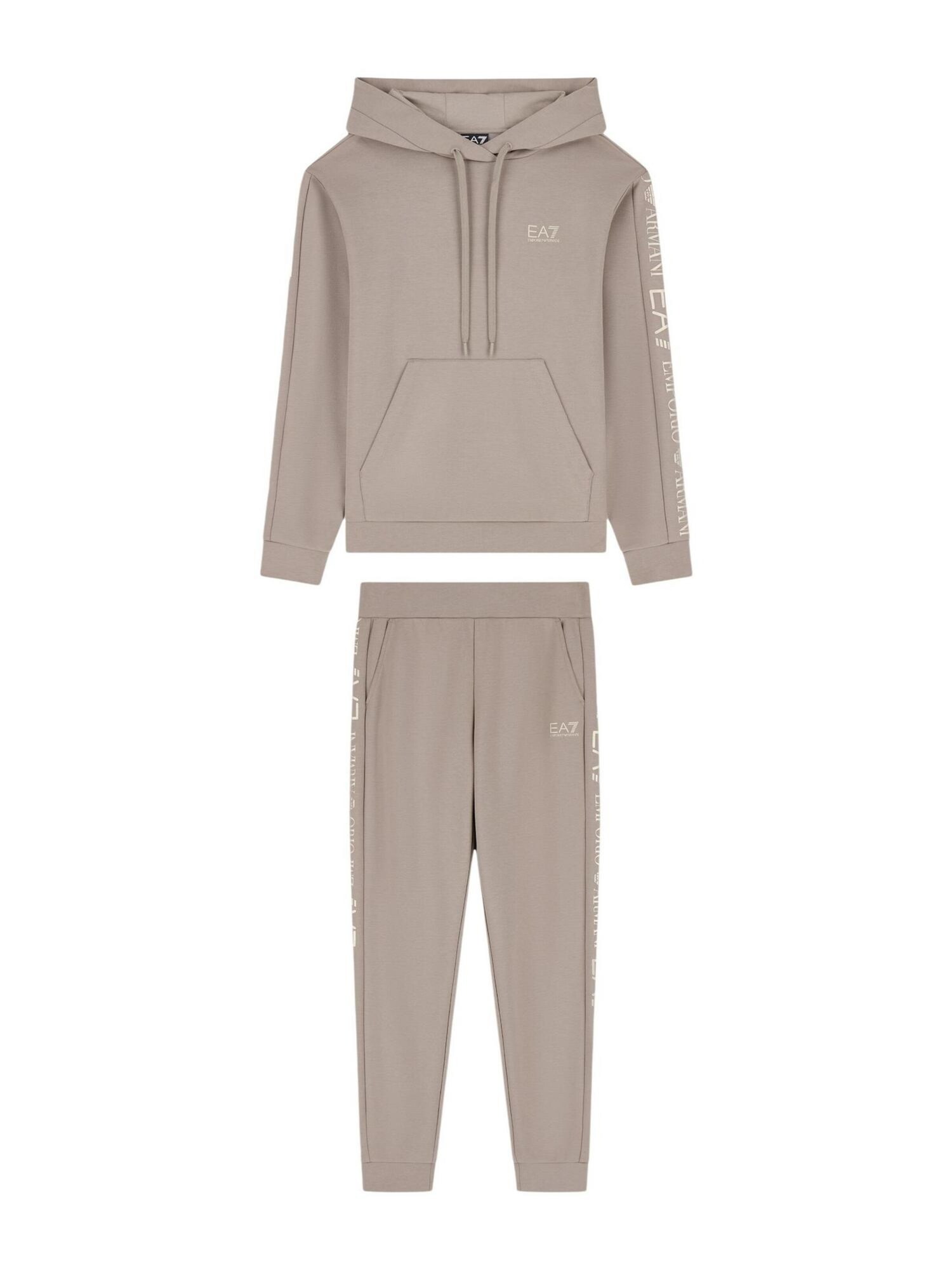EA7 Emporio Armani Sportbroek Taupe