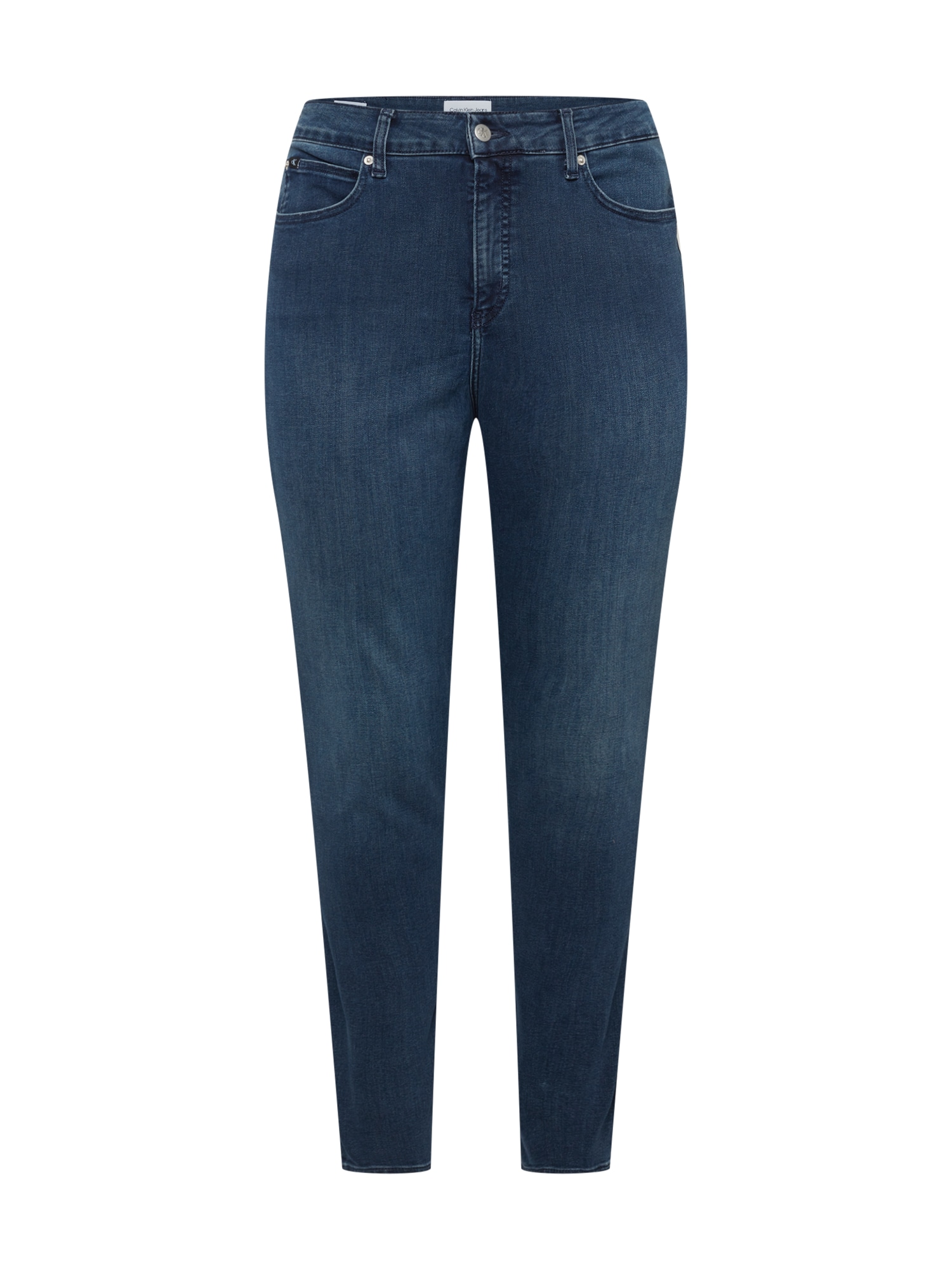 Calvin Klein Jeans Curve Džinsai tamsiai mėlyna jūros spalva