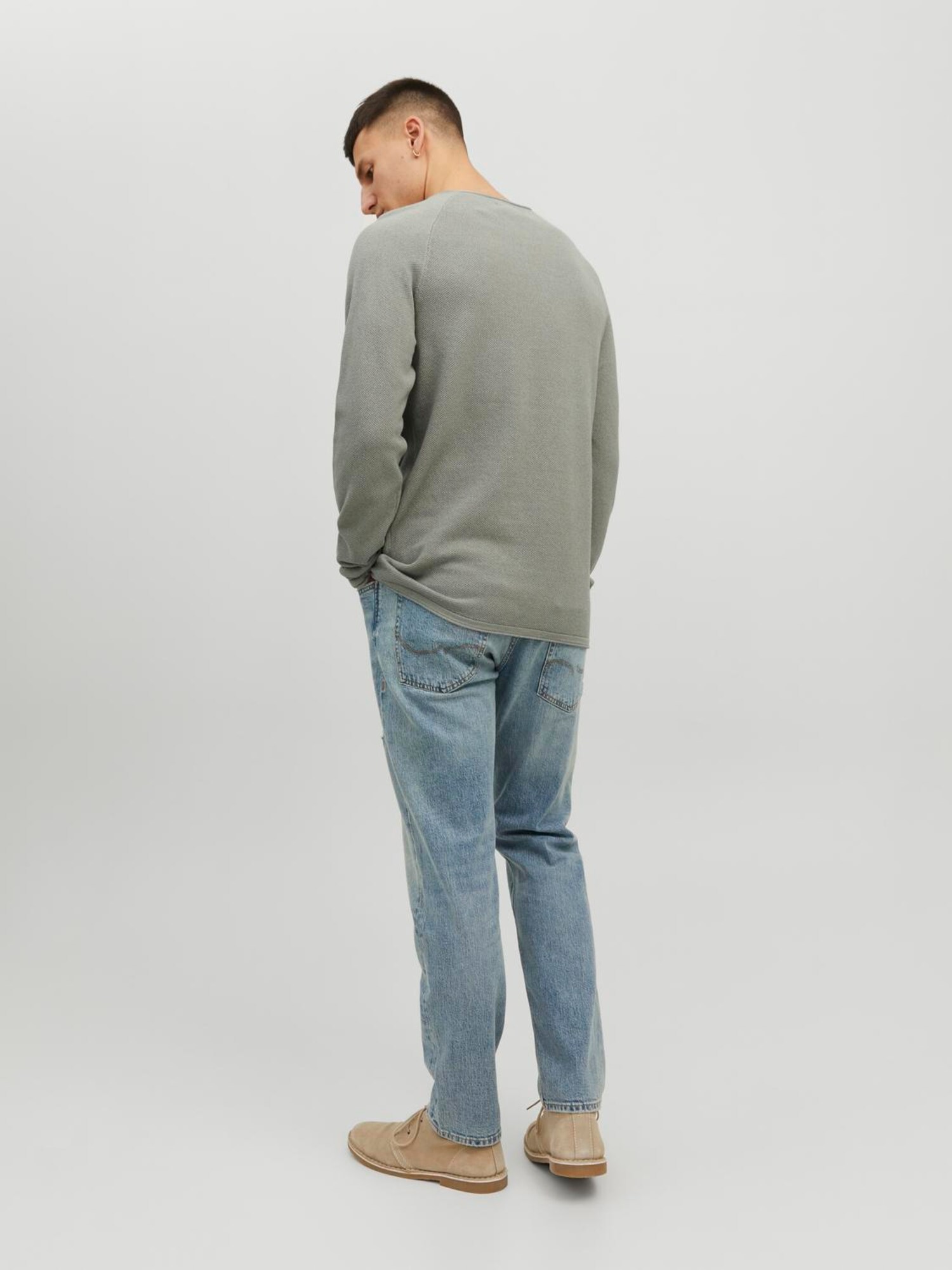 JACK & JONES Pulóver  pasztellzöld termék 2. képe