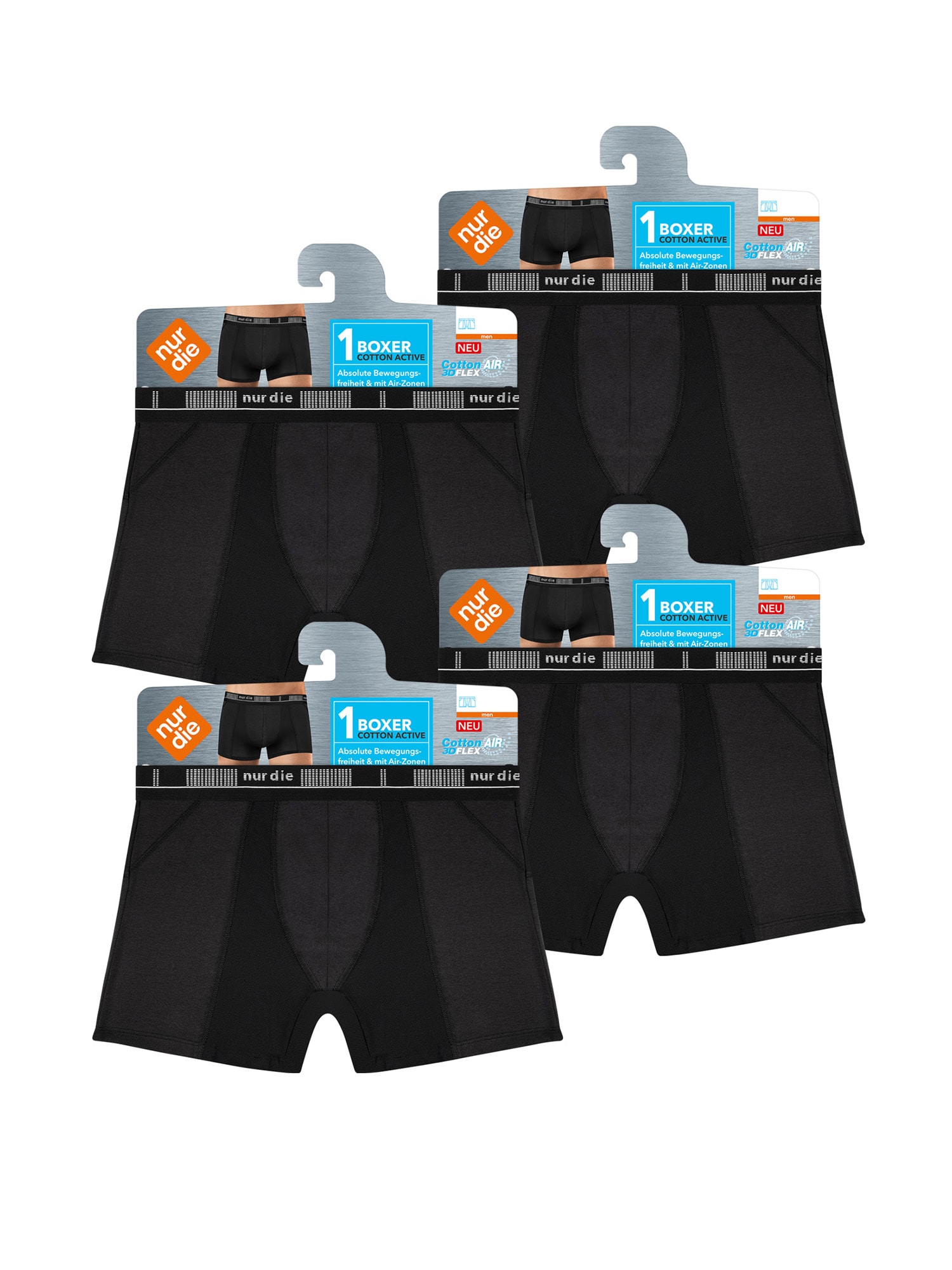 Thumbnail - Nur Die Retro Pants  Boxer 3D-Flex Air Retroshorts
