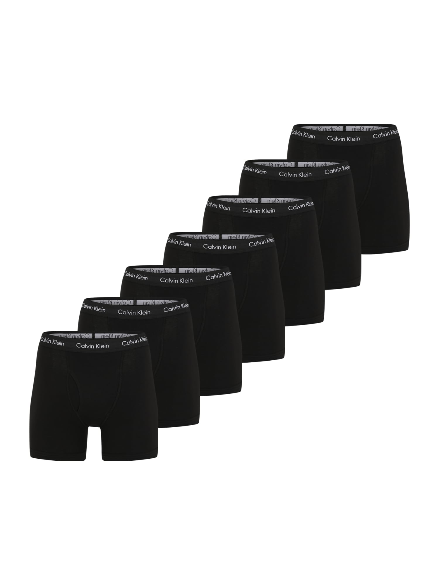 Calvin Klein Underwear Boxeri  negru / alb