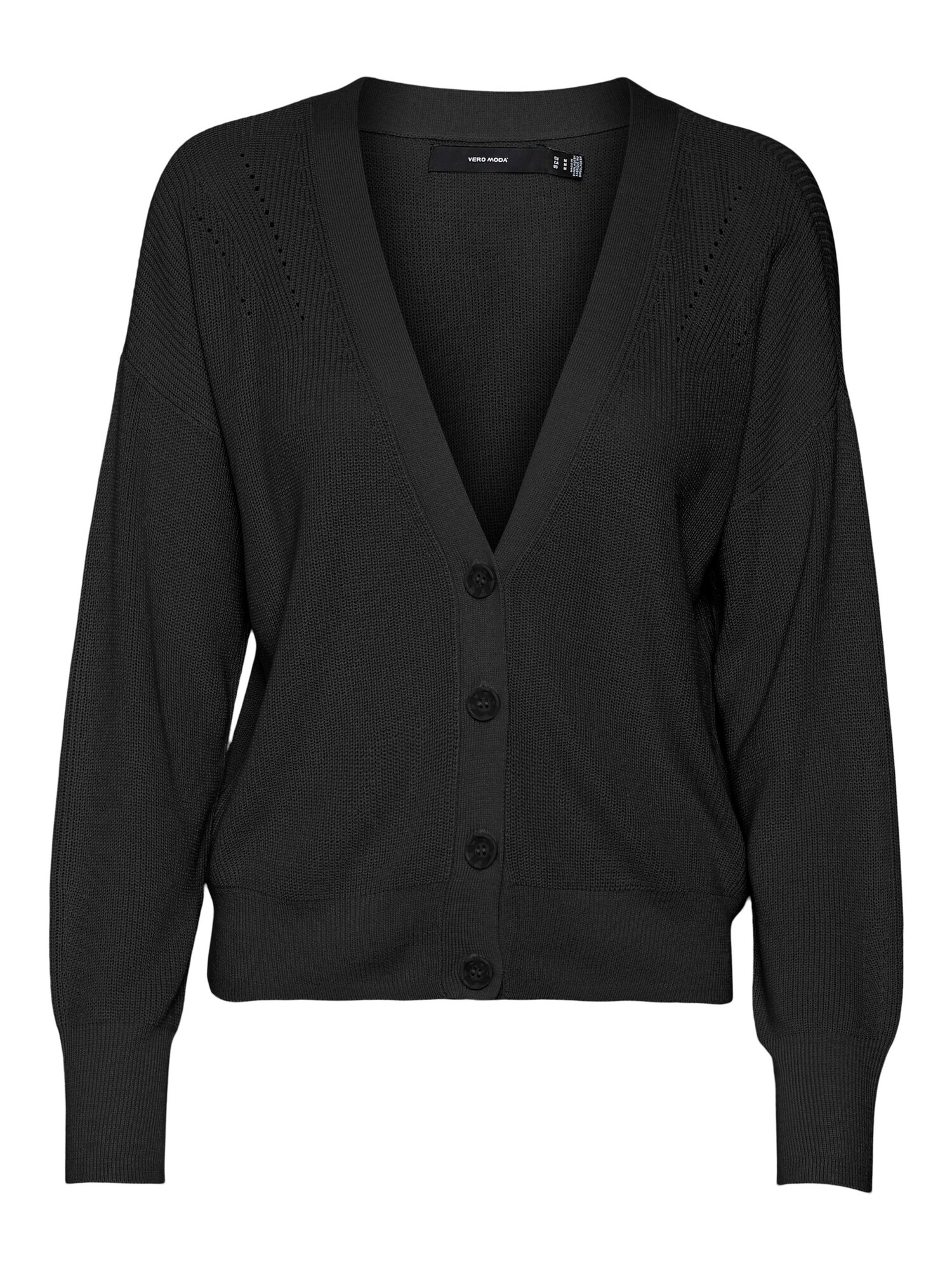 VERO MODA Geacă tricotată 'New Lexsun'  negru