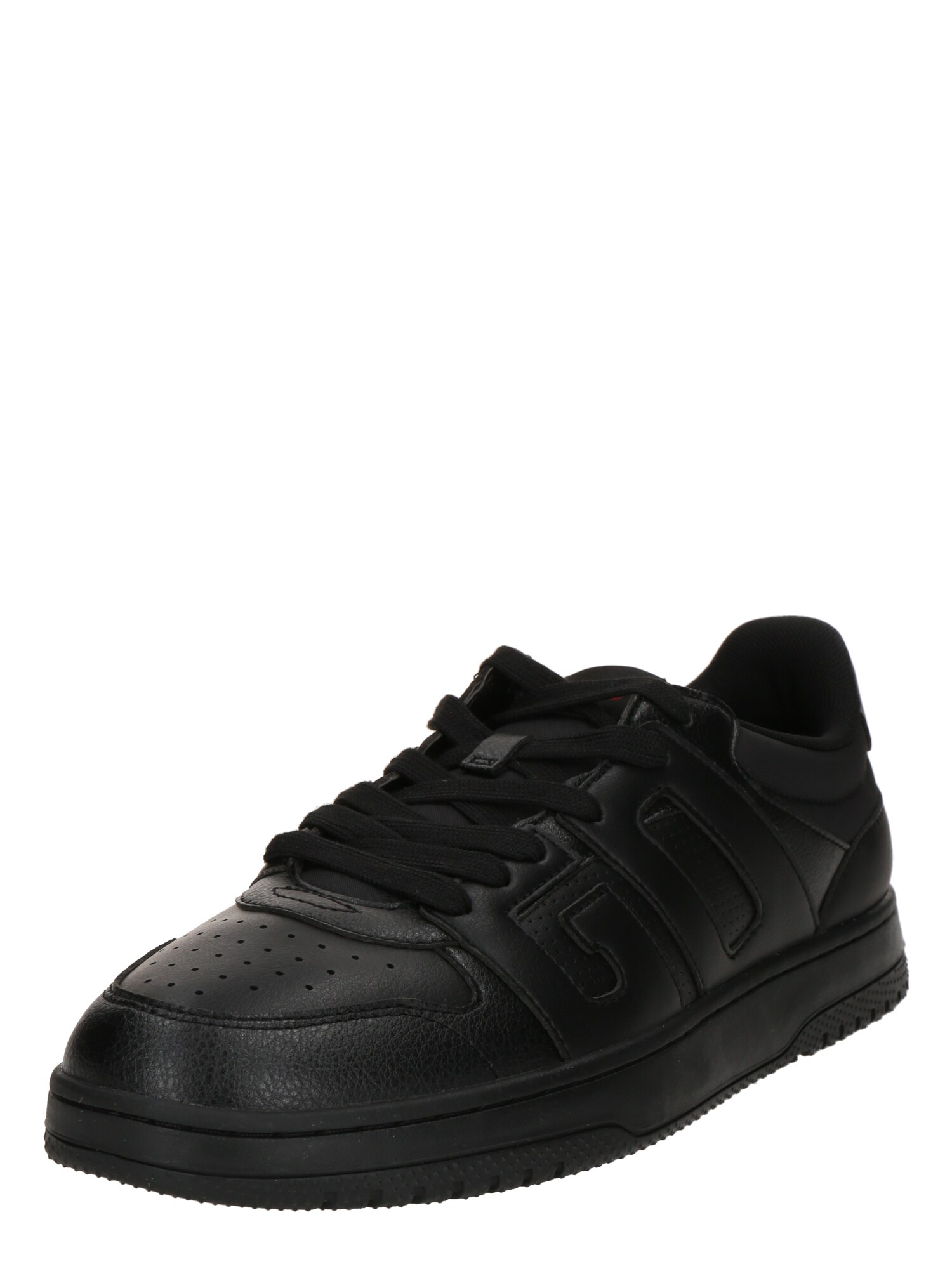 HUGO Sneaker low Hadrian  roșu / negru