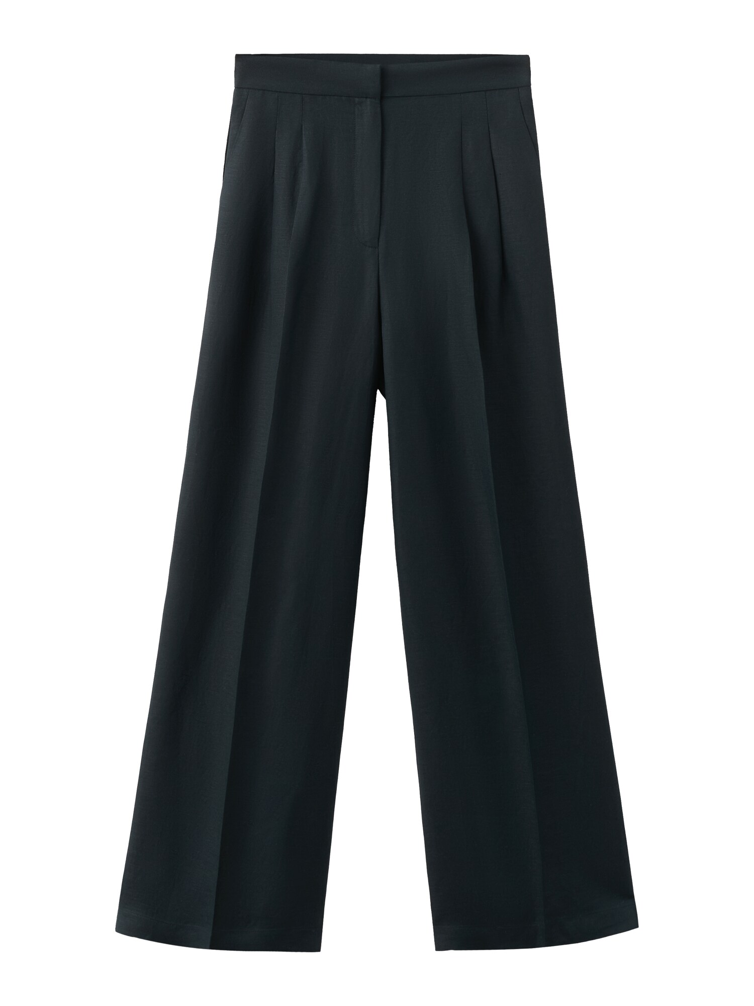 MANGO Pantaloni cutați 'LBOLGA'  bleumarin