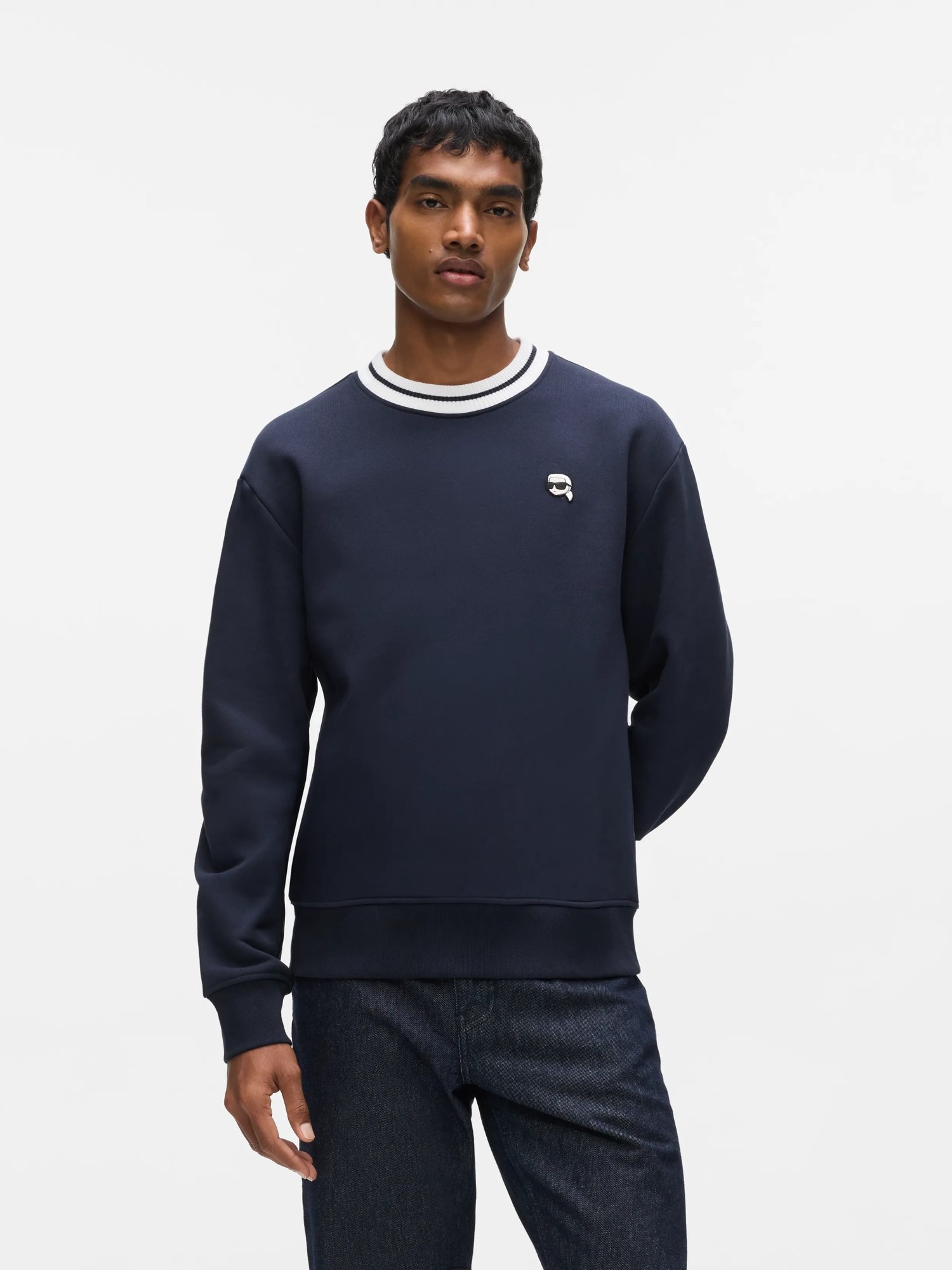 Karl Lagerfeld Sudadera 'Ikon'  azul oscuro – imagen 4