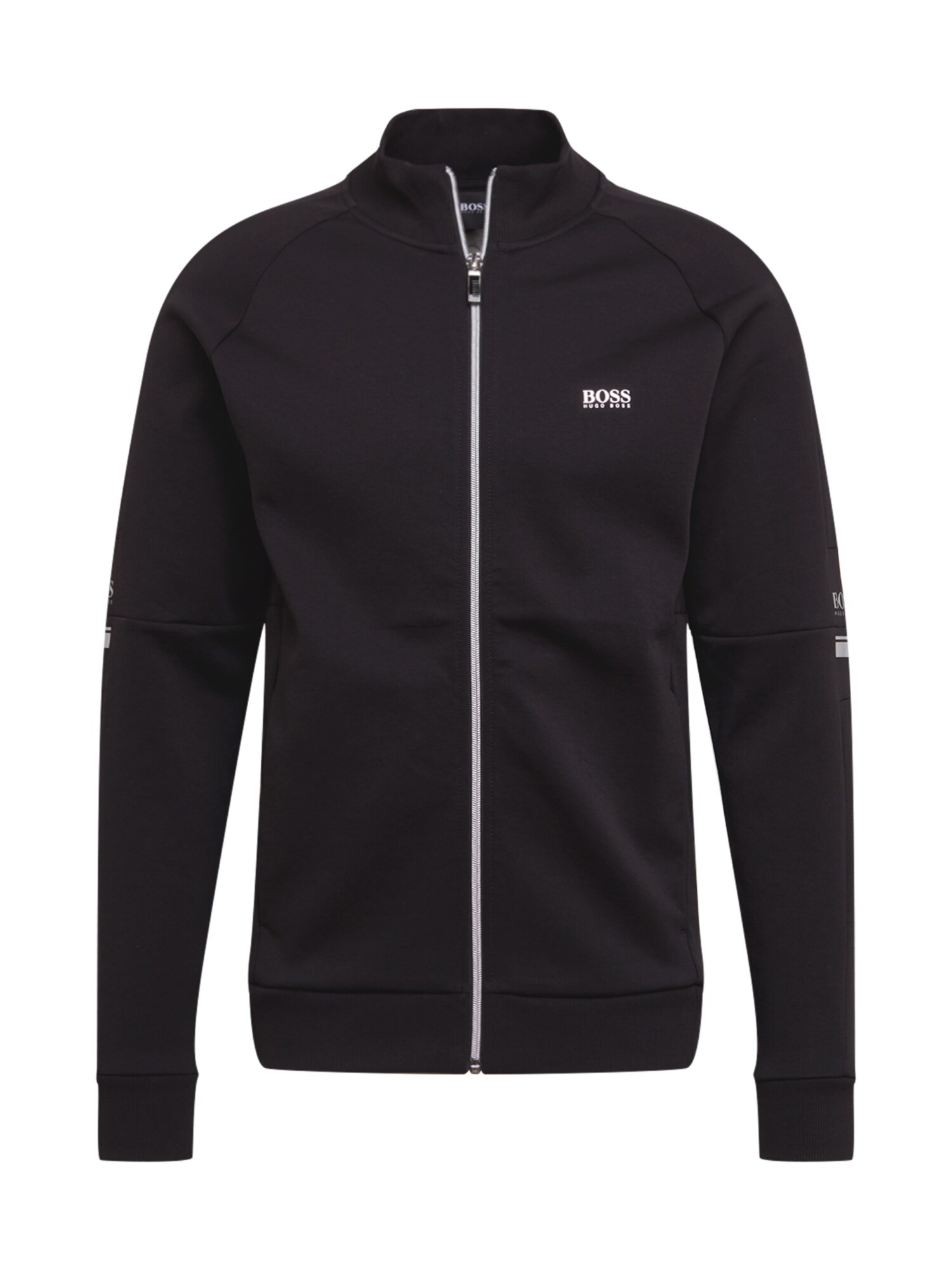 BOSS ATHLEISURE Džemperis 'Skaz 1'  juoda / balta