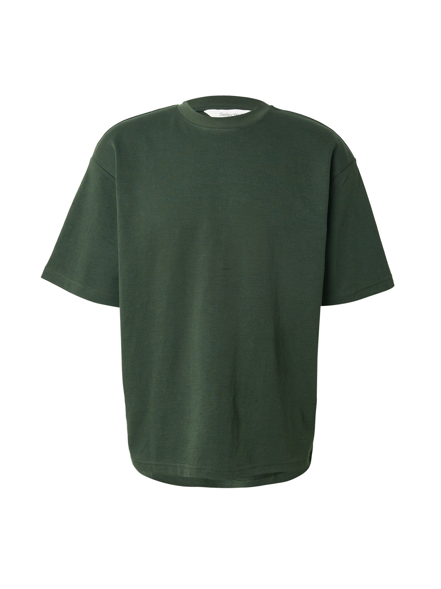 SELECTED Tricou SLHOSCAR  verde pin