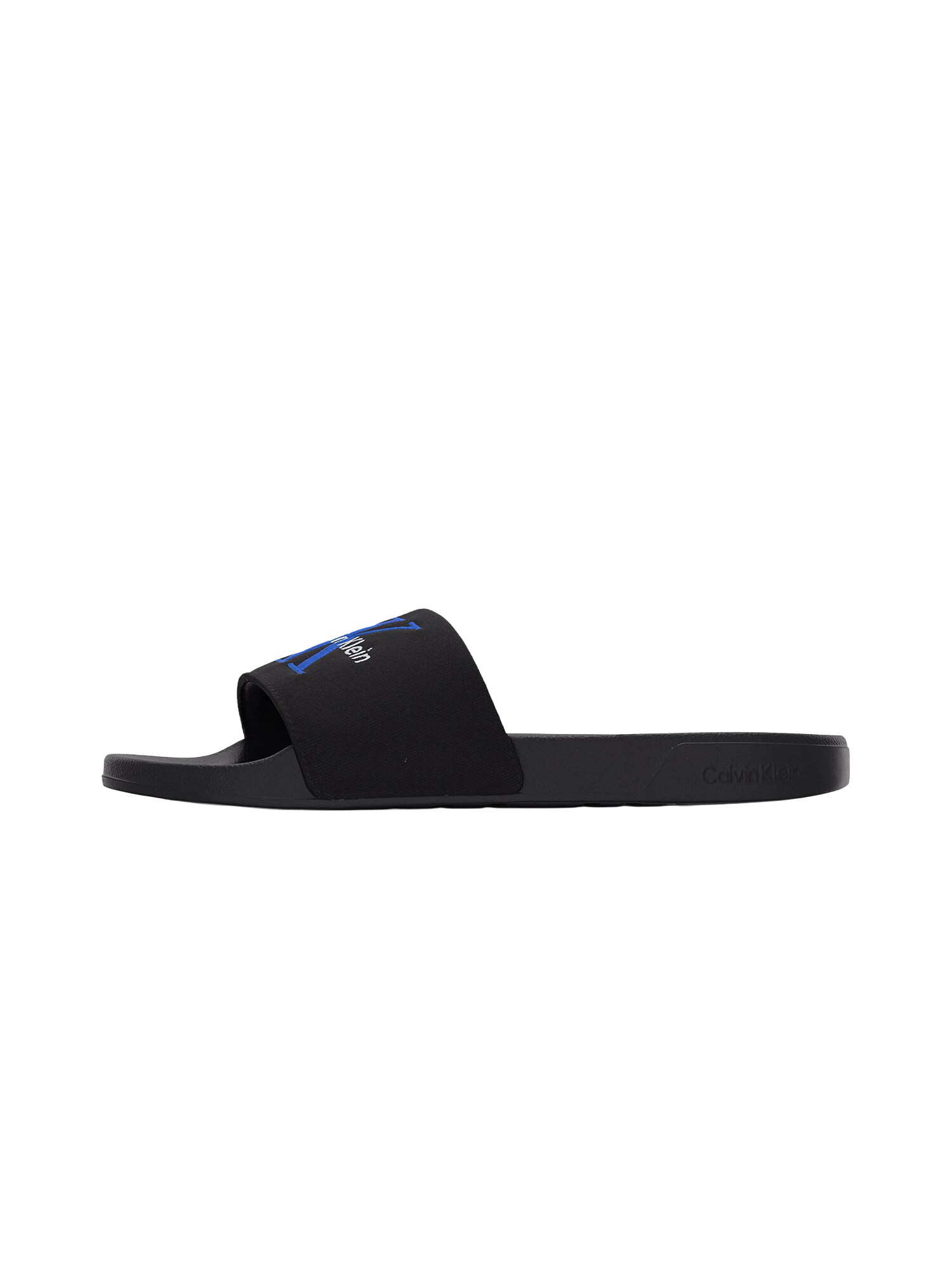 Calvin Klein Jeans Natikače s potpeticom 'Essential'  plava / crna / bijela