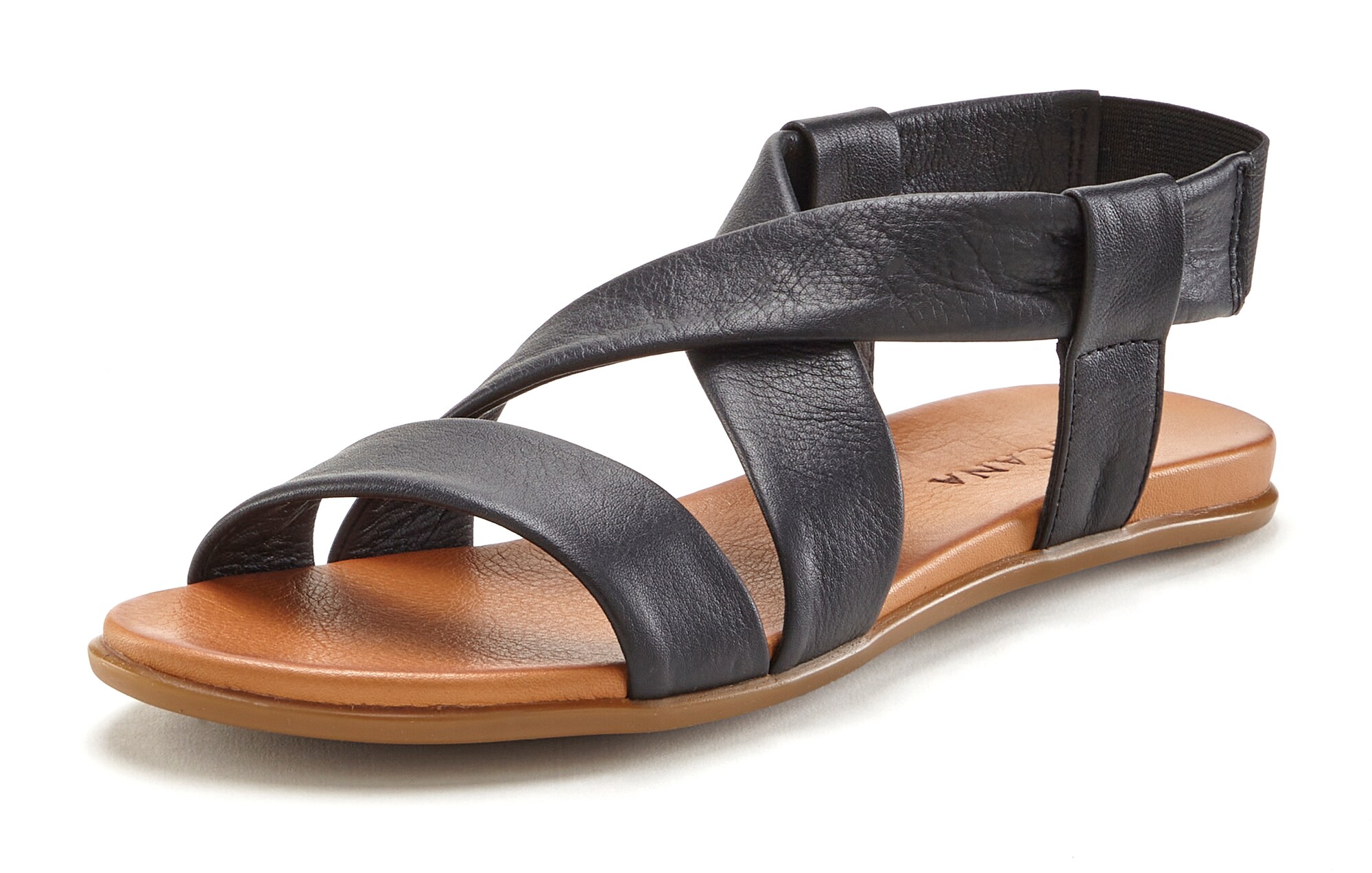 LASCANA Sandale  negru