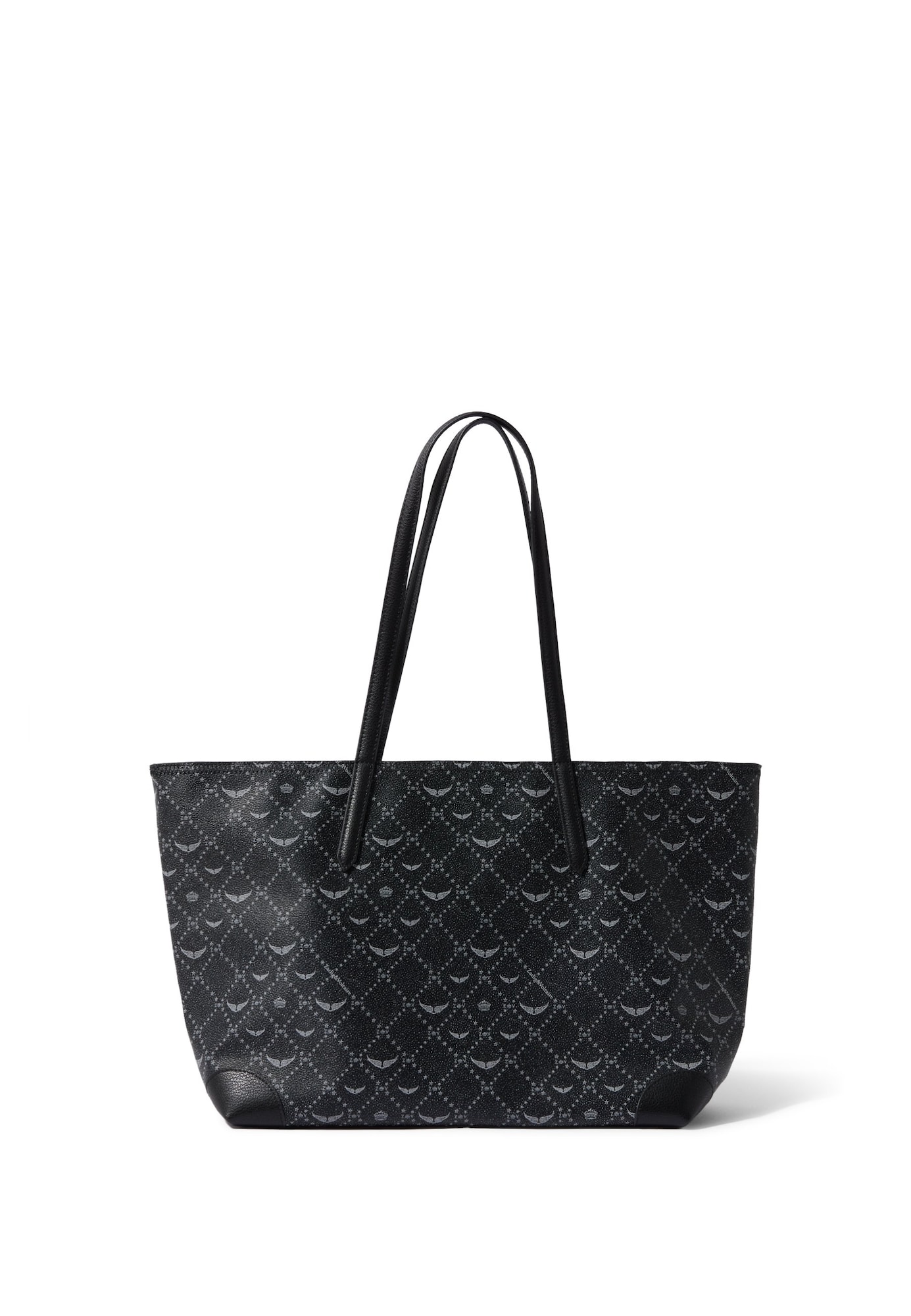 Zadig & Voltaire Plase de cumpărături gri deschis / negru