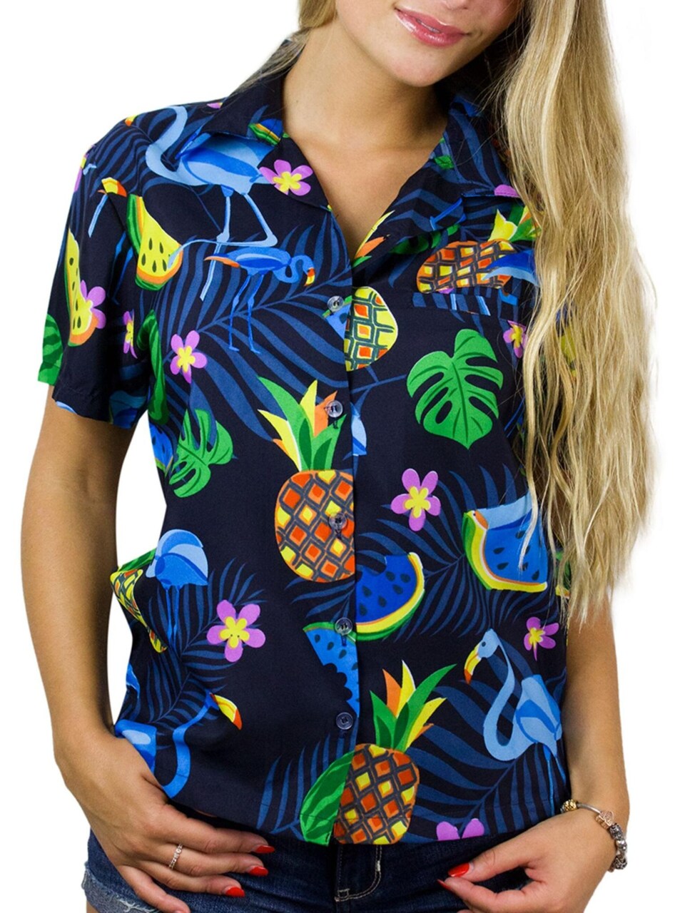 Blus 'Flamingo Melone'