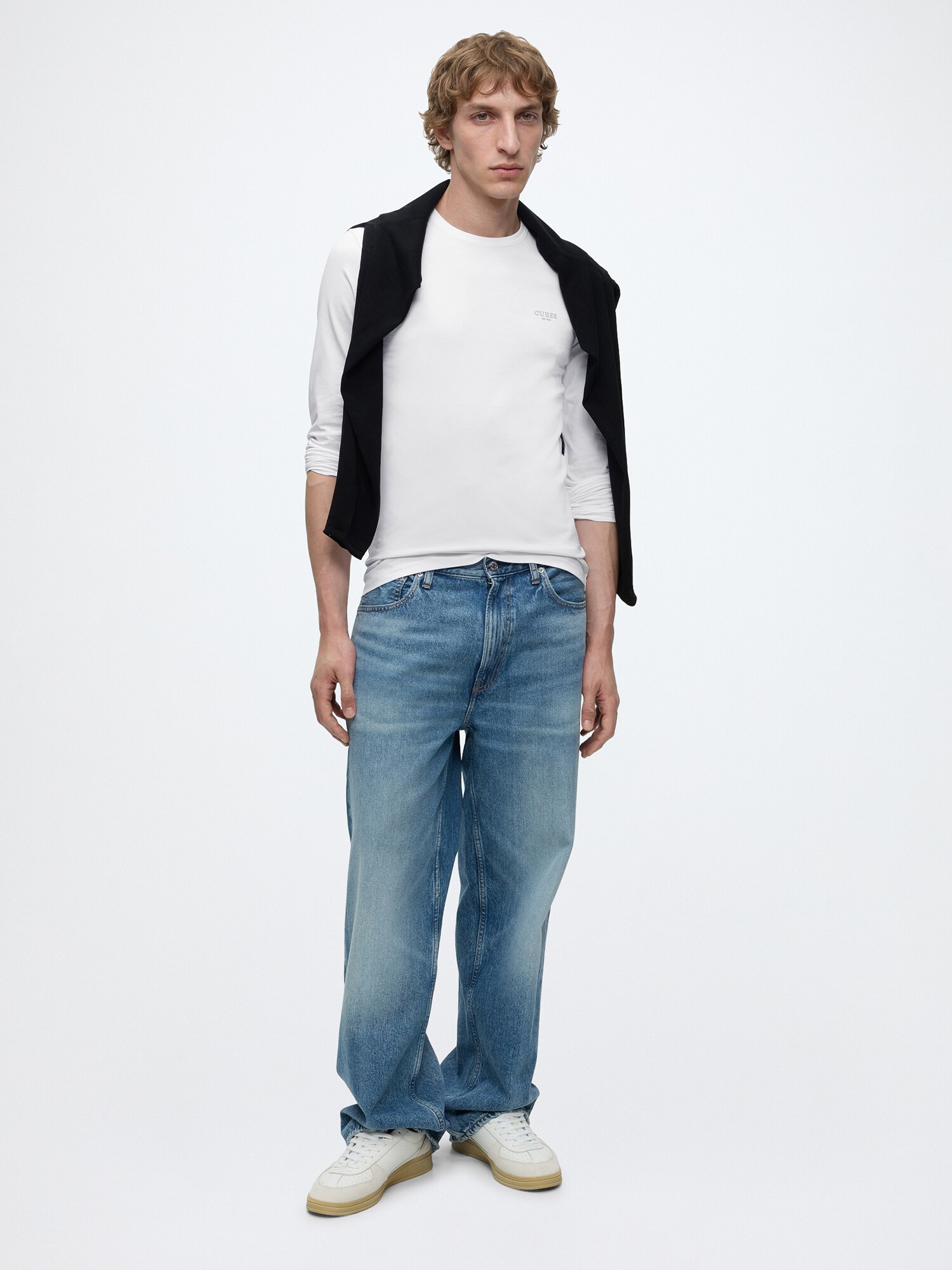 GUESS Camiseta blanco – imagen 28