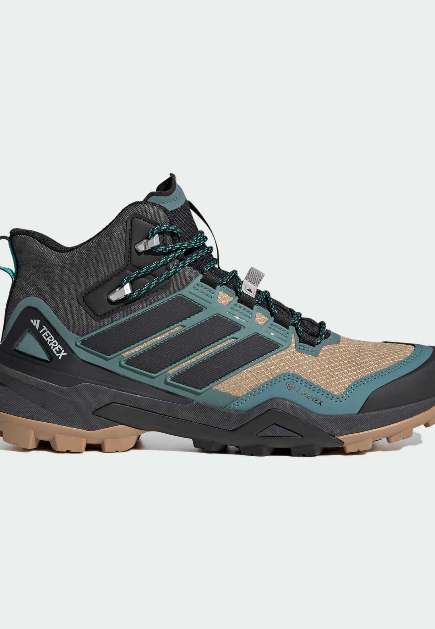 ADIDAS TERREX Nízke čižmy 'Skychaser' mokka / petrolejová / čierna