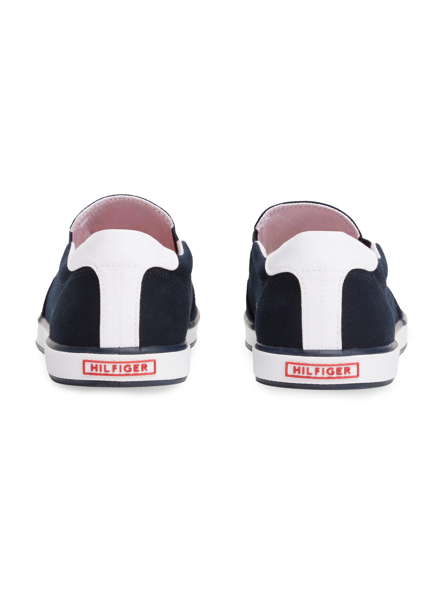 TOMMY HILFIGER Slip-on obuv 'ICONIC' tmavomodrá / červená / biela (obrázok 3)