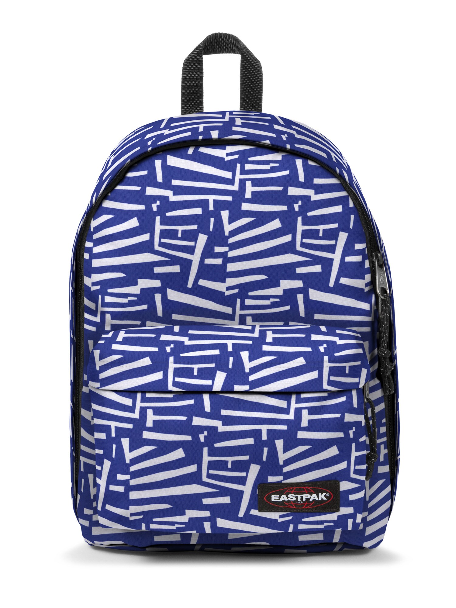 EASTPAK Rucsac  albastru / negru / alb