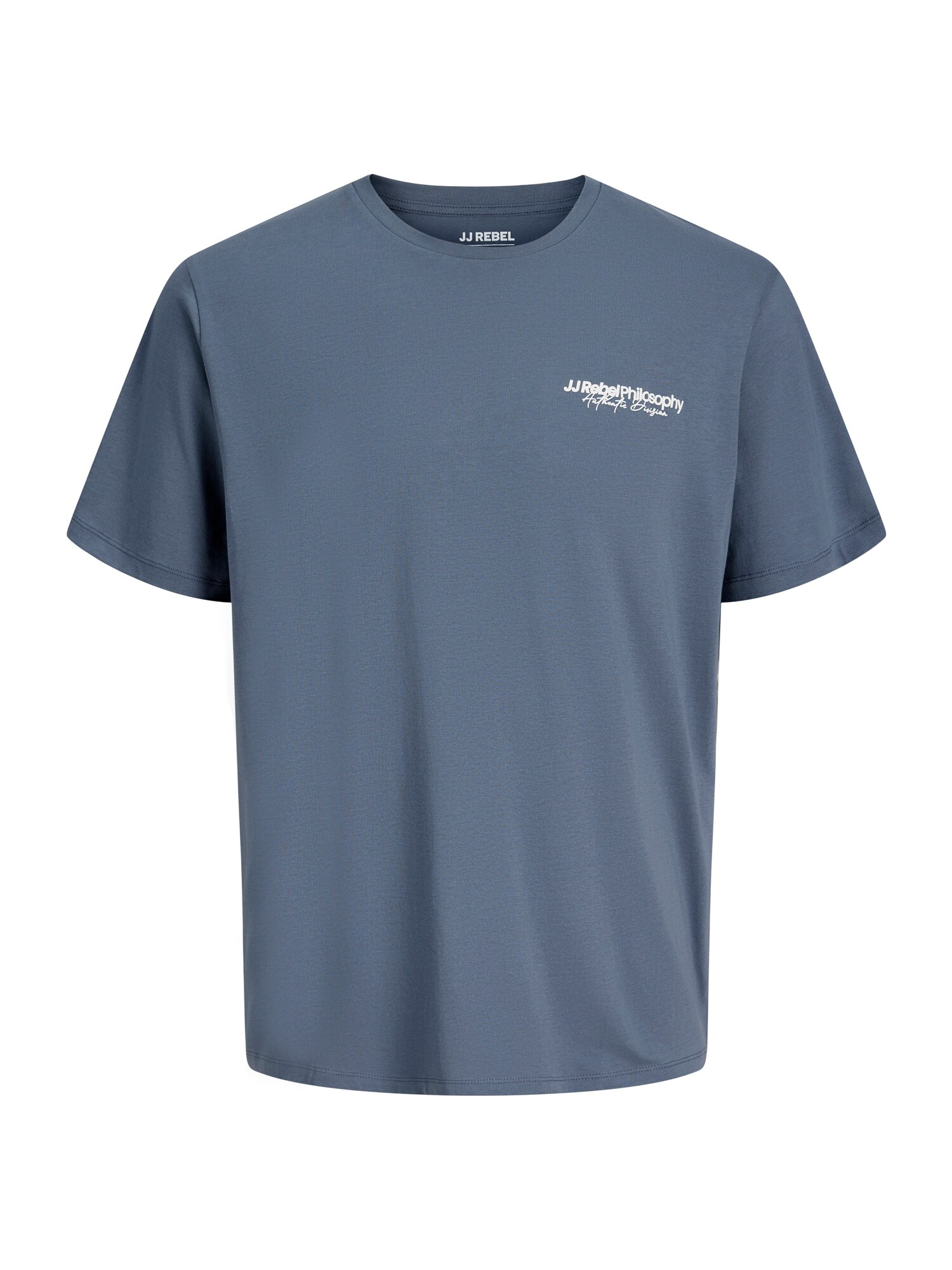 JJ Rebel Tricou JREBZACK  gri / alb