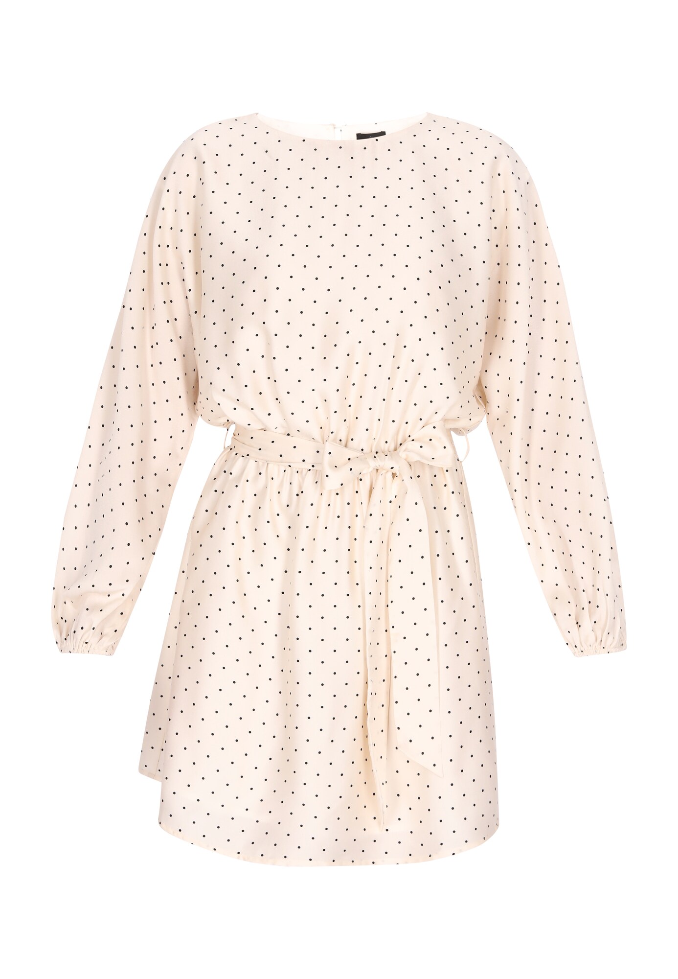 DreiMaster Klassik Rochie  ecru / negru