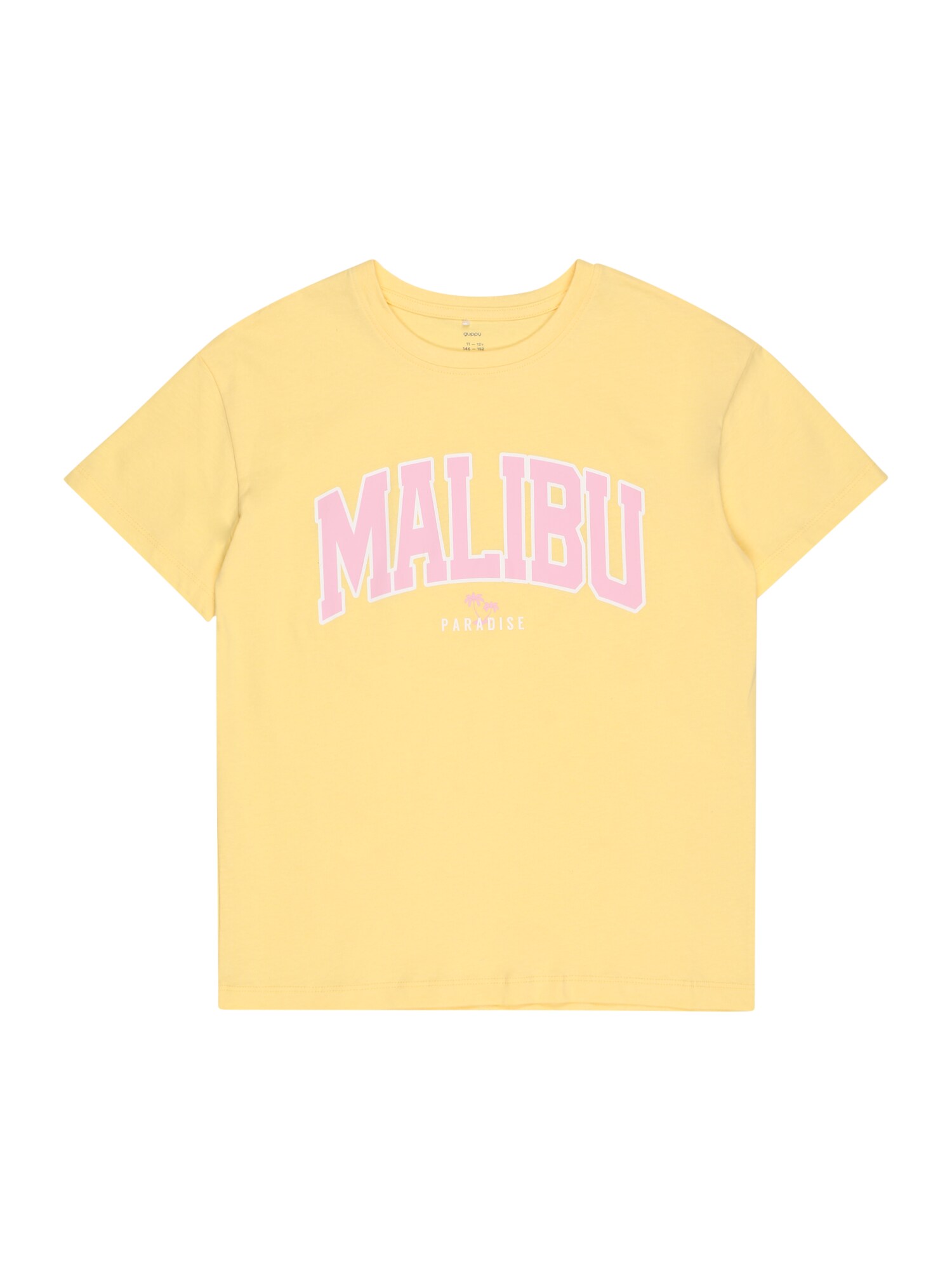 Guppy Marškinėliai 'HELLEN' geltona / rožinė / balta