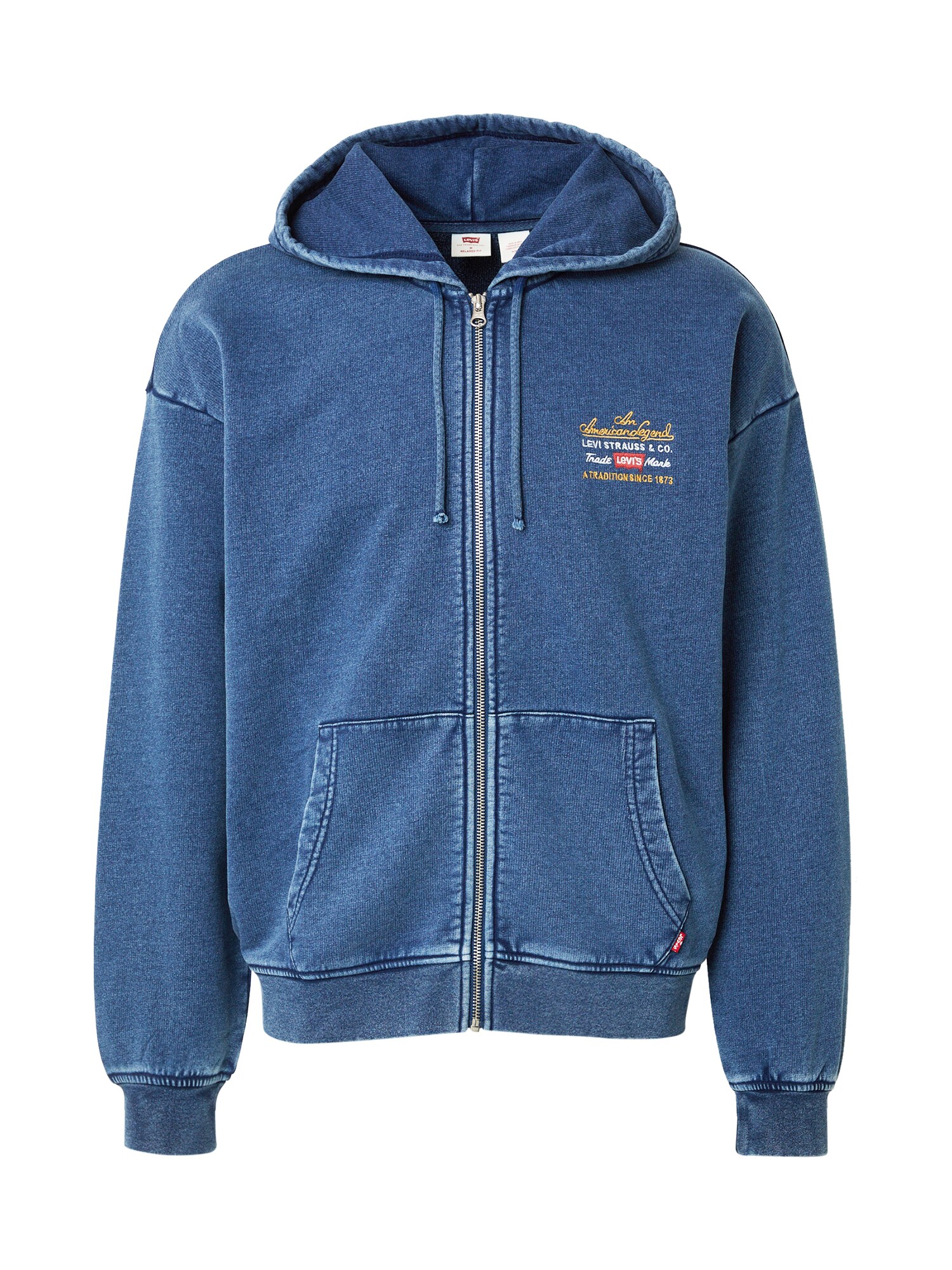 LEVI'S ® Tréning dzseki 'Lowell Western Full Zip'  kék farmer akciós termékkép 1