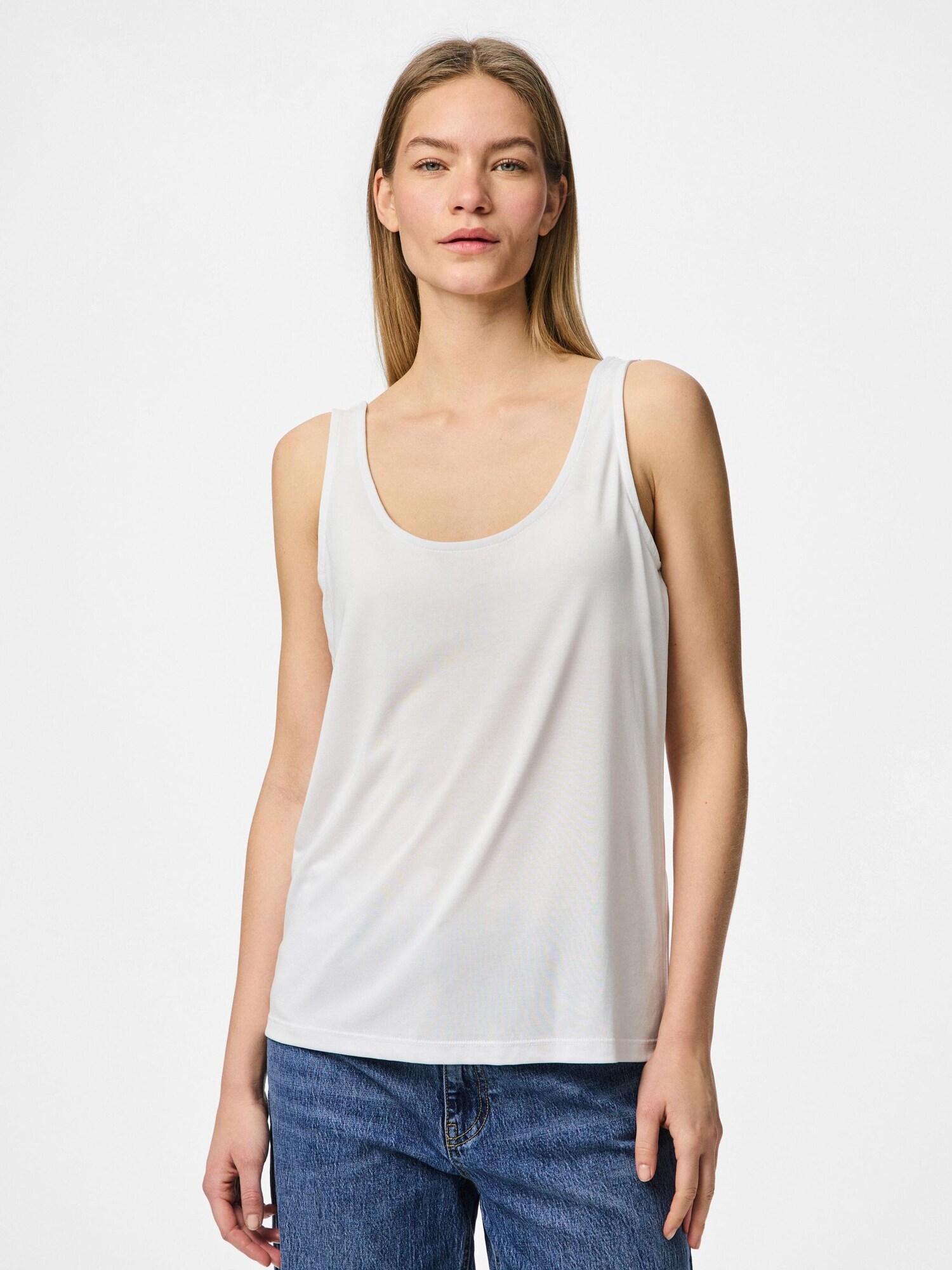 PIECES Top 'Kamala'  fehér termék 2. képe