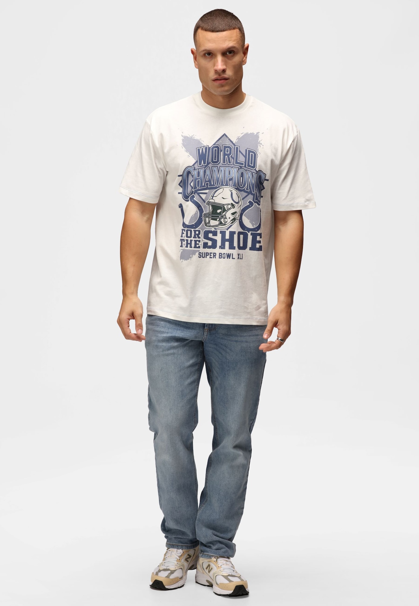 Thumbnail - Recovered T-Shirt NFL Colts World Champs
