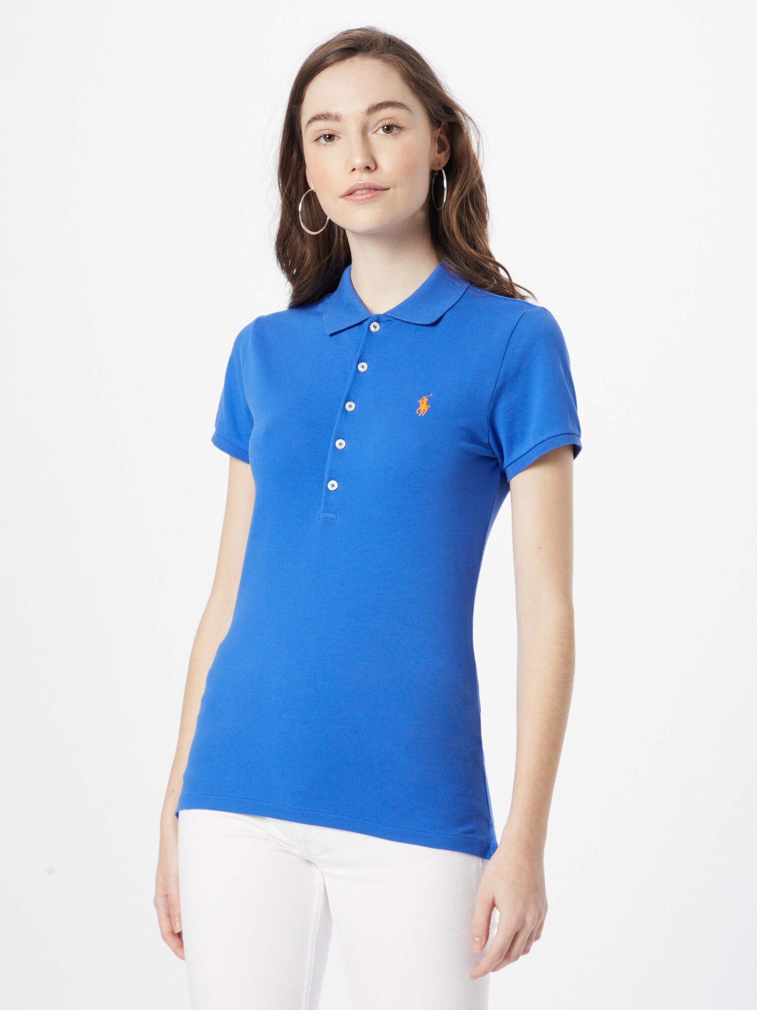 Polo Ralph Lauren Póló 'Julie'  kék / aranysárga termék 2. képe