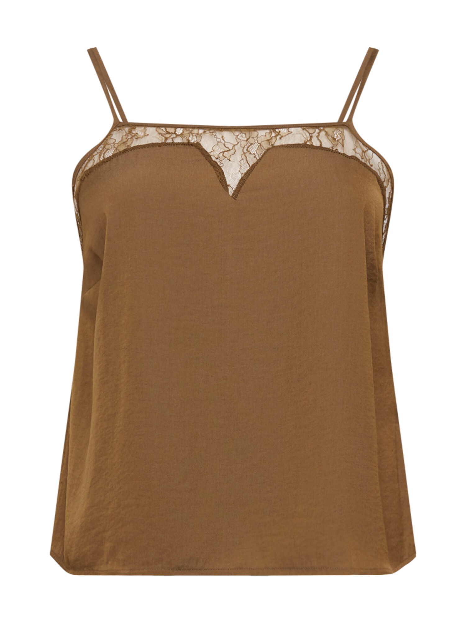 ABOUT YOU Curvy Top 'Kiara'  barna akciós termékkép 1