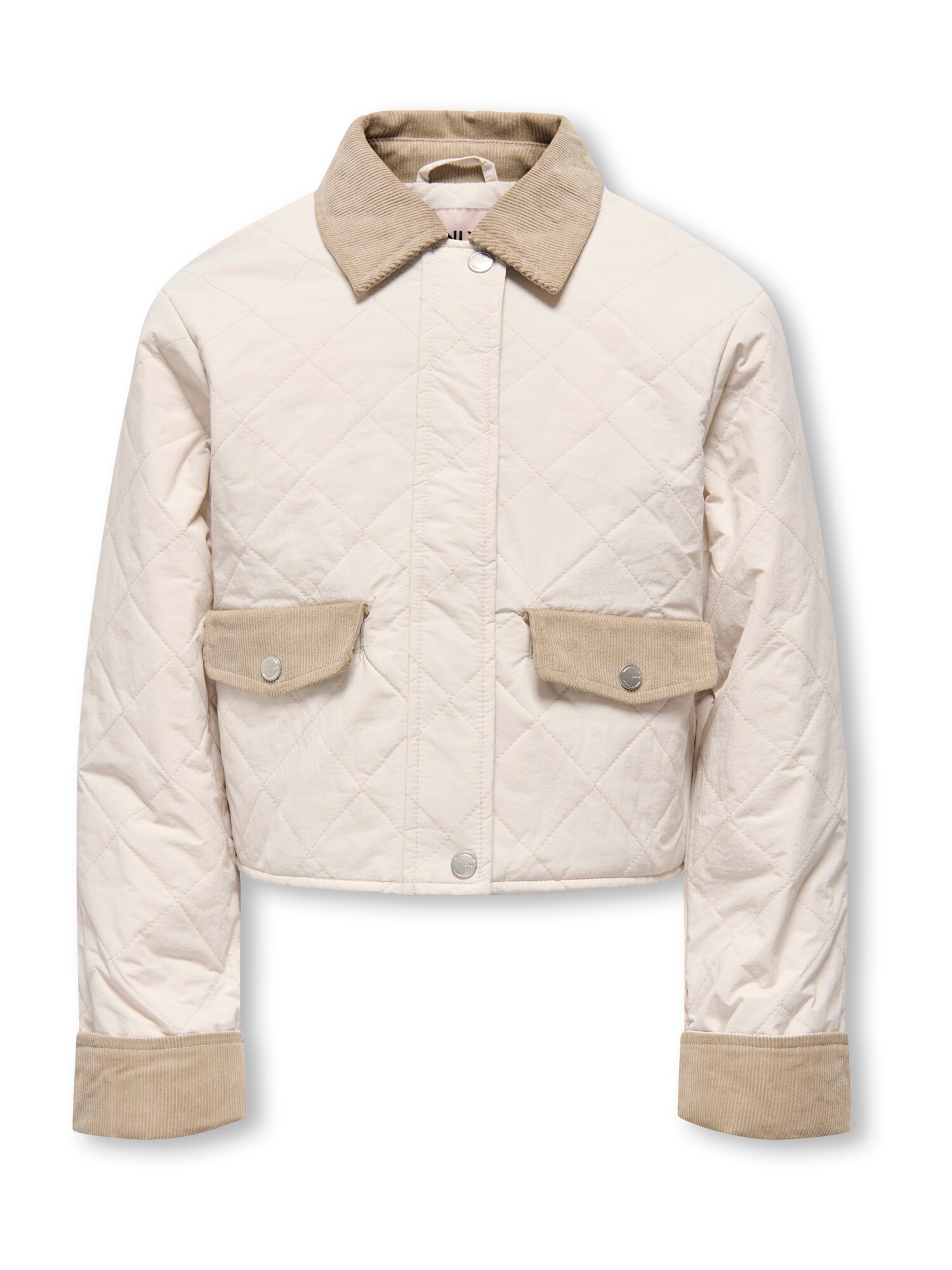 ONLY GIRLS Geacă de primăvară-toamnă KOGRosalina  crem / maro cămilă