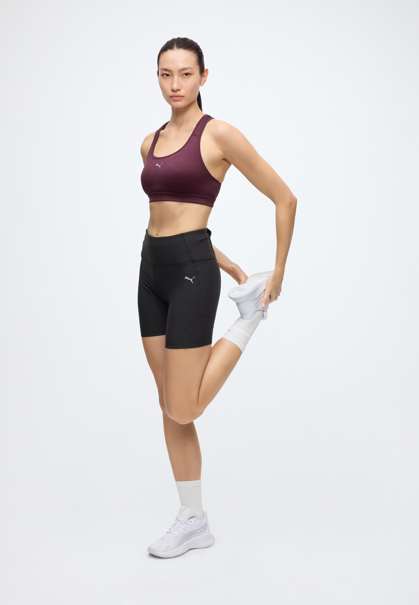 PUMA Sujetador deportivo '4KEEPS'  rojo vino – imagen 4