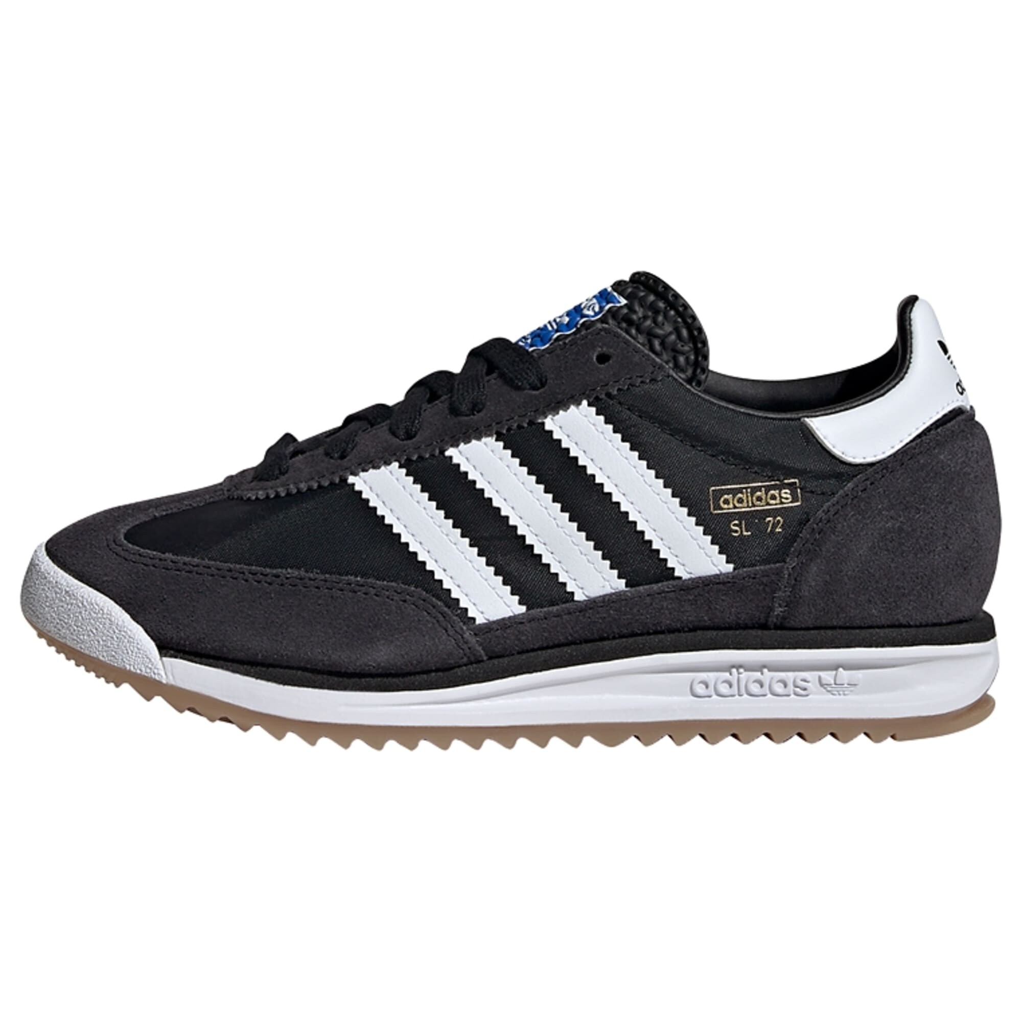 ADIDAS ORIGINALS Tenisky 'SL 72 RS'  modrá / zlatá / čierna / biela