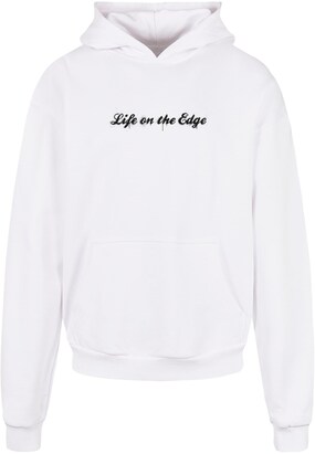 Merchcode Sweatshirt ‘Peanuts – Life On The Edge’ Blauw / Geel / Zwart / Wit