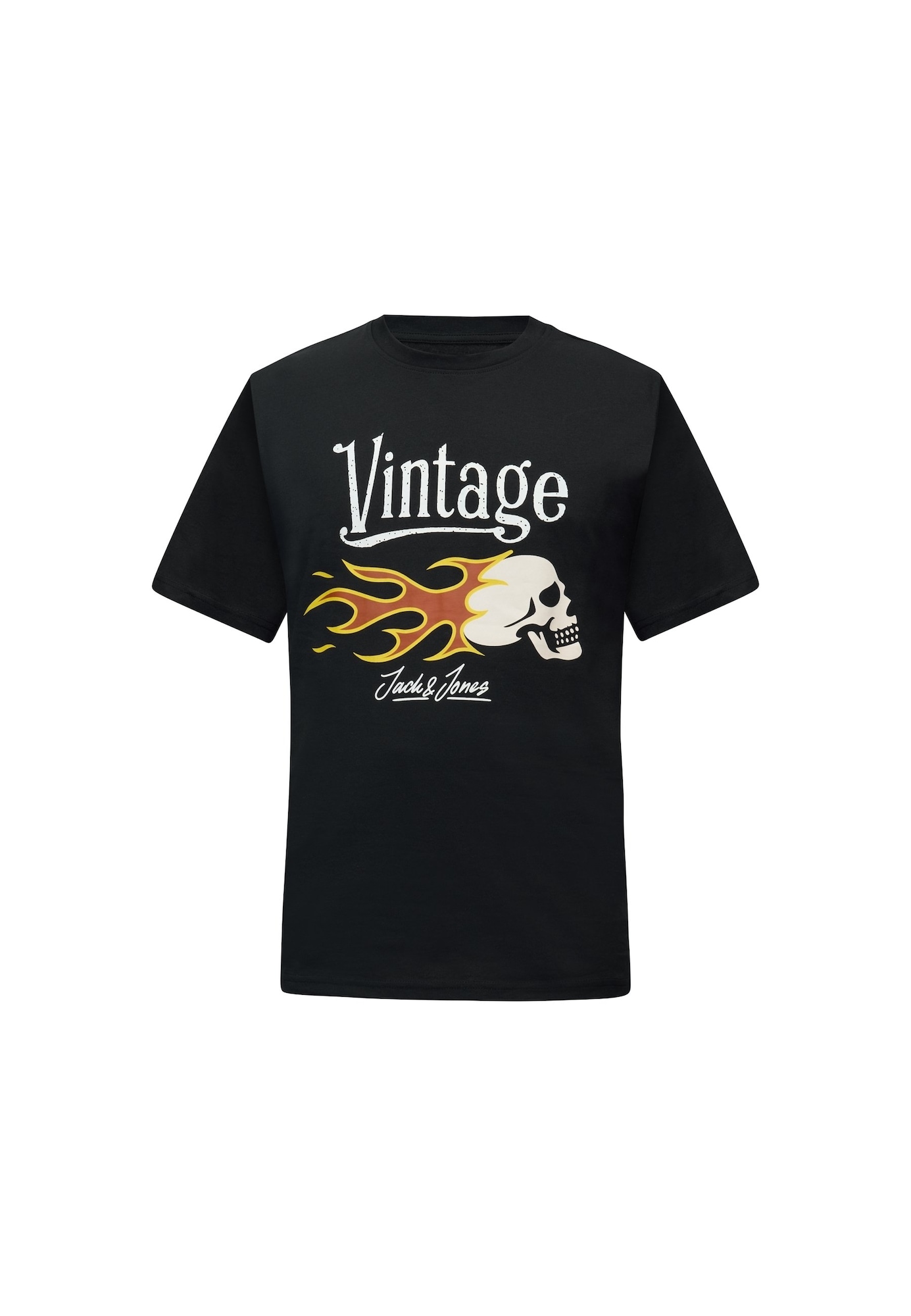Jack & Jones Premium Camiseta 'JPRBLUJEAN' marrón / mostaza / negro / blanco