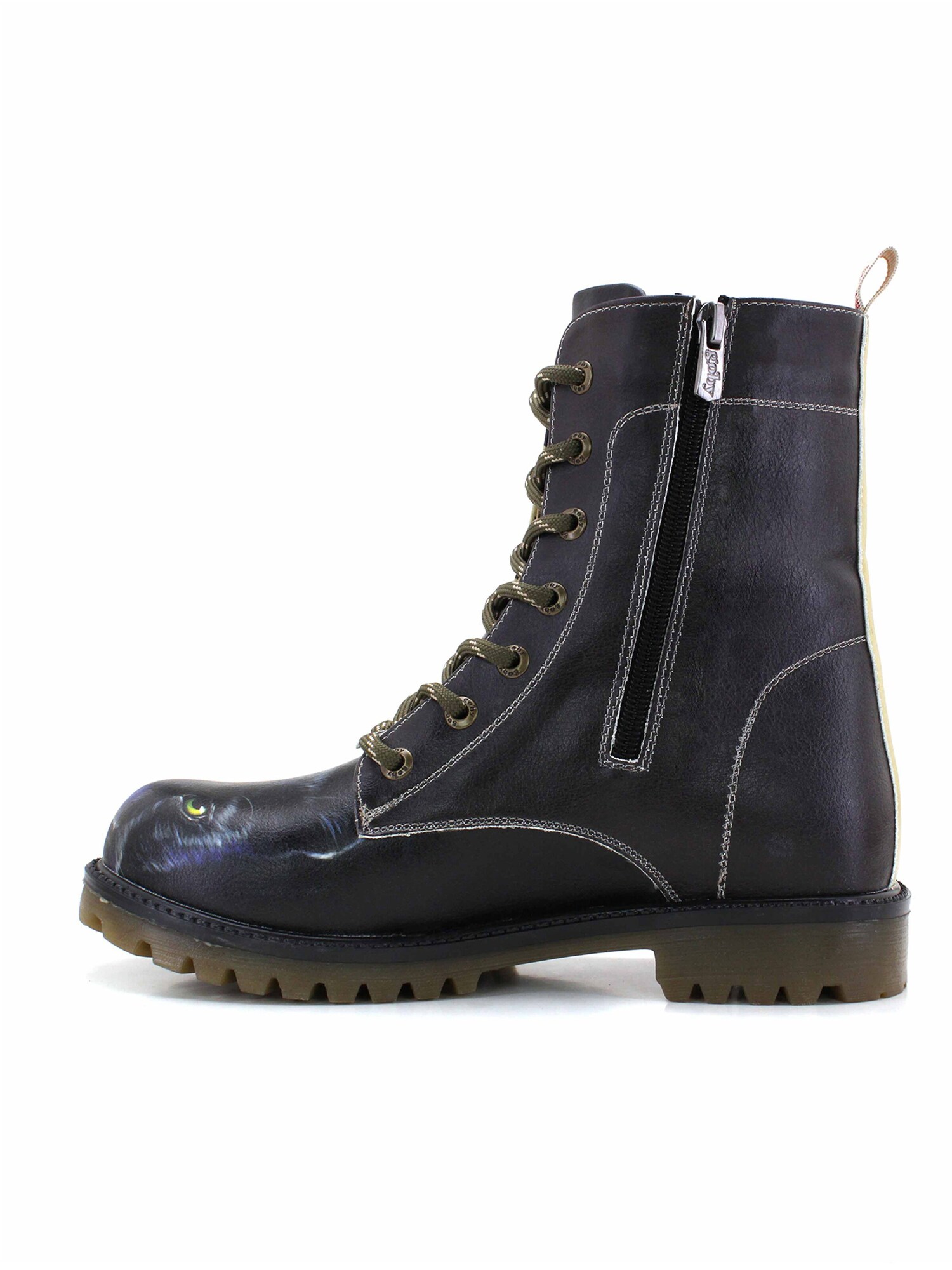 Goby Čizme sa vezicama 'Women's shoes Goby Ankle boots WMAT149' miks boja
