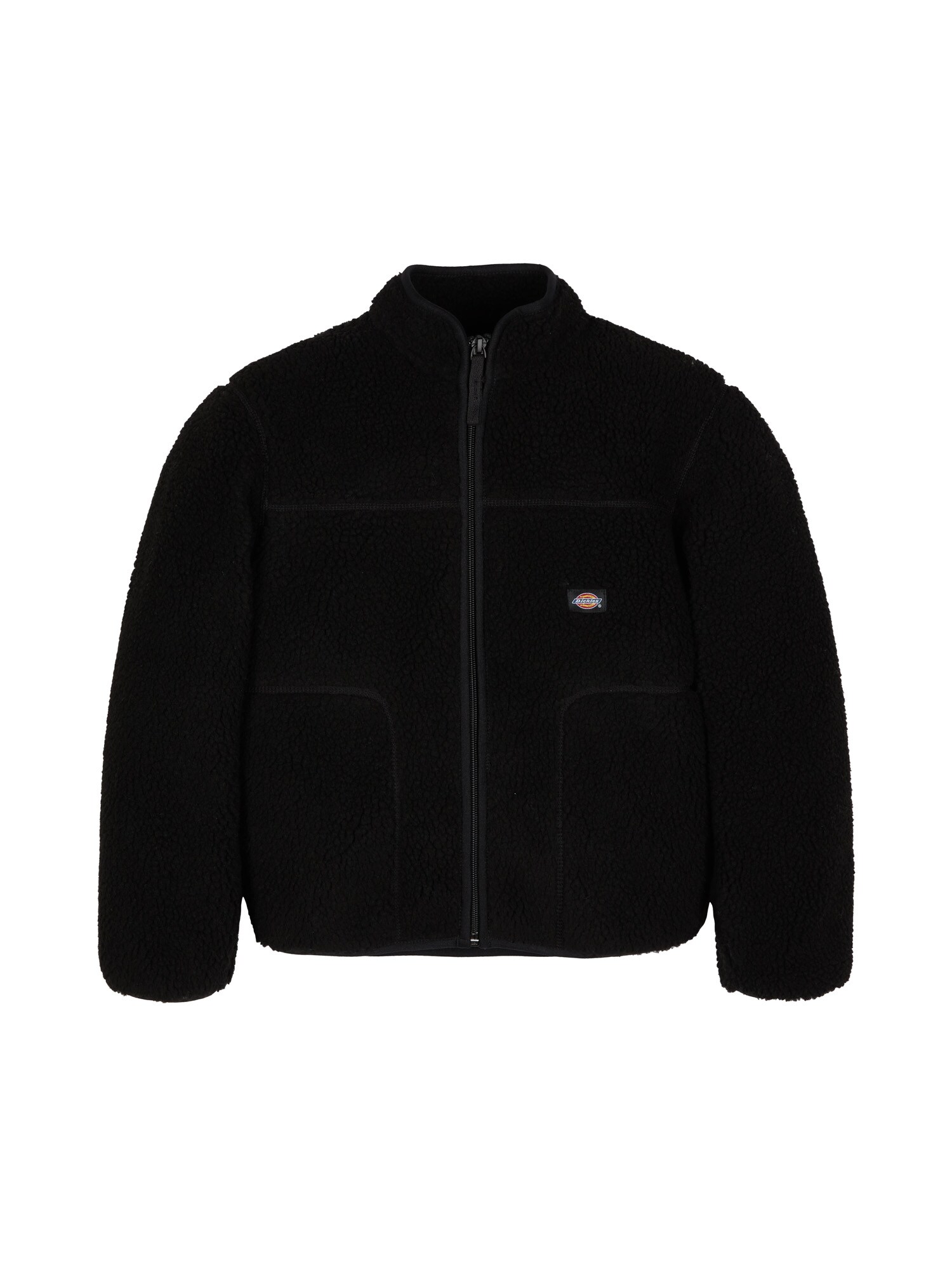 DICKIES Jachetă  fleece MOUNT HOPE  negru