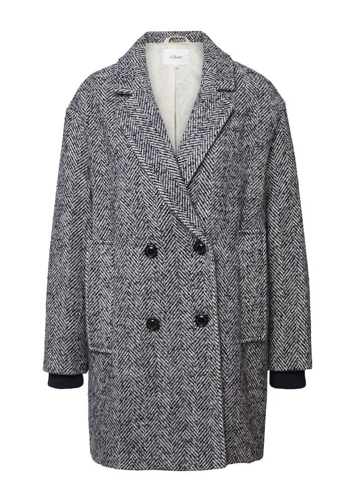 s.Oliver Mantel Damen Größe 4XL grau Wintermantel