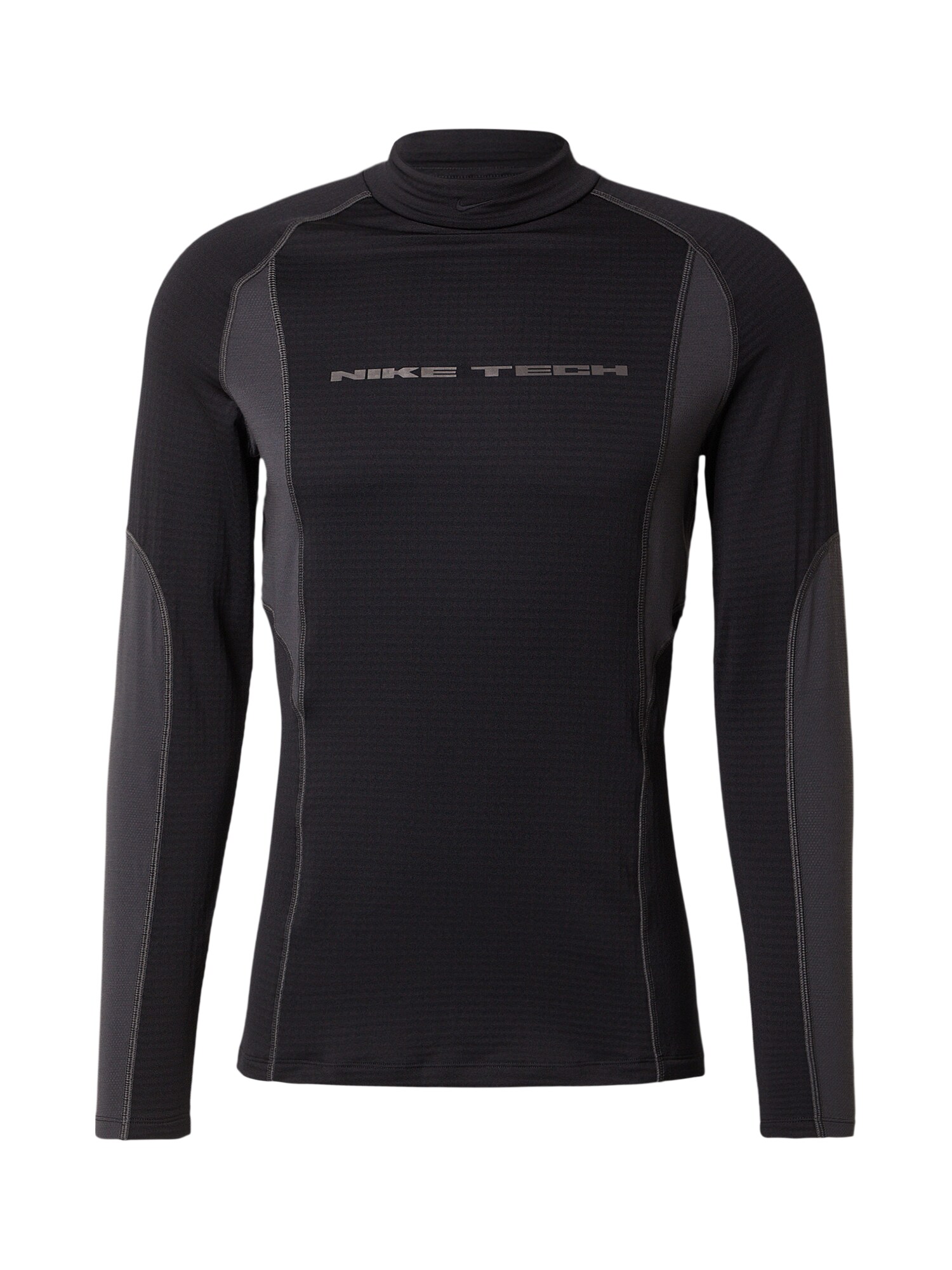 NIKE Tricou funcțional TCH PRO  gri grafit / negru