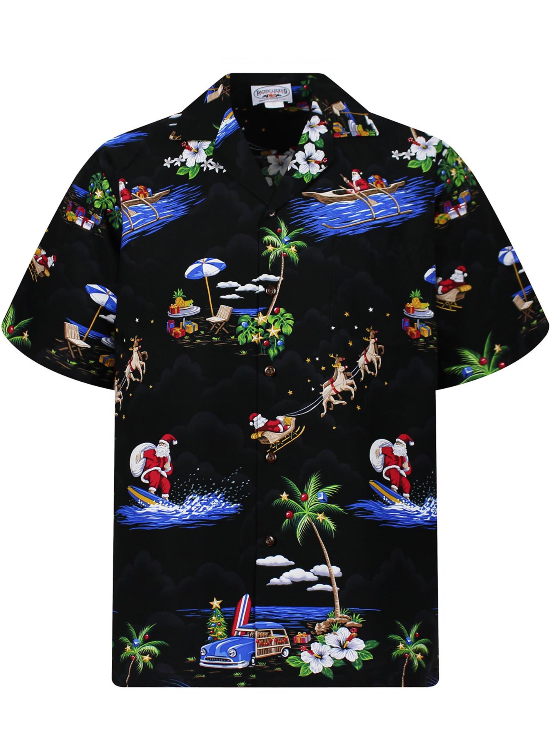 Pacific Legend Skjorta 'Christmas Allover' herr