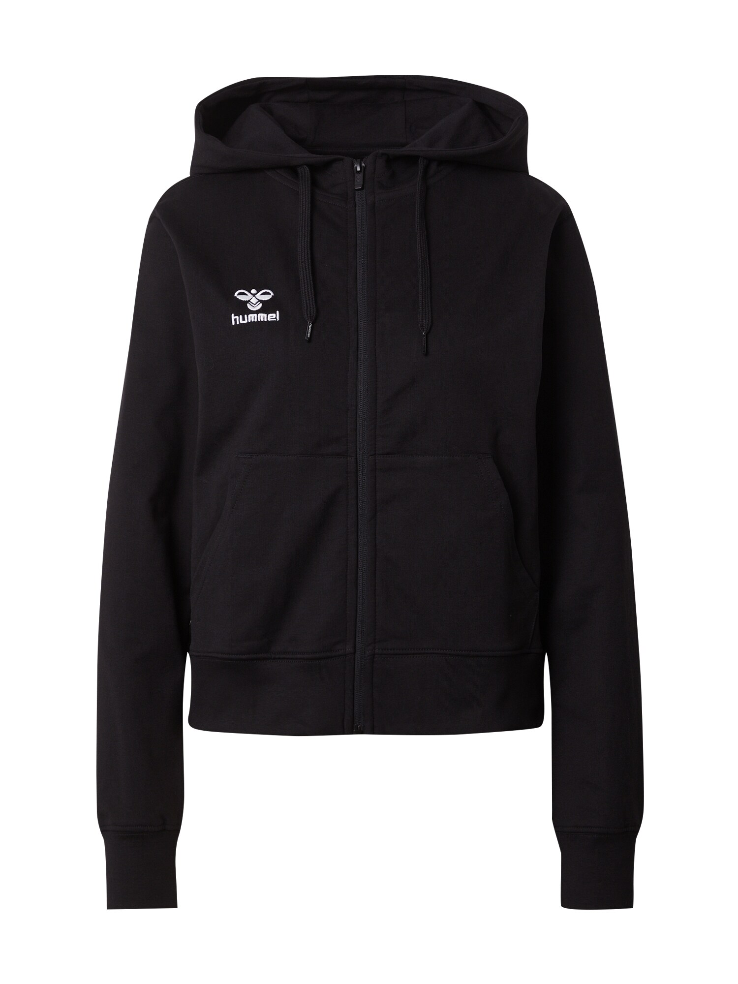 Hummel Sport szabadidős dzsekik 'GO 2.0'  fekete / fehér akciós termékkép 1