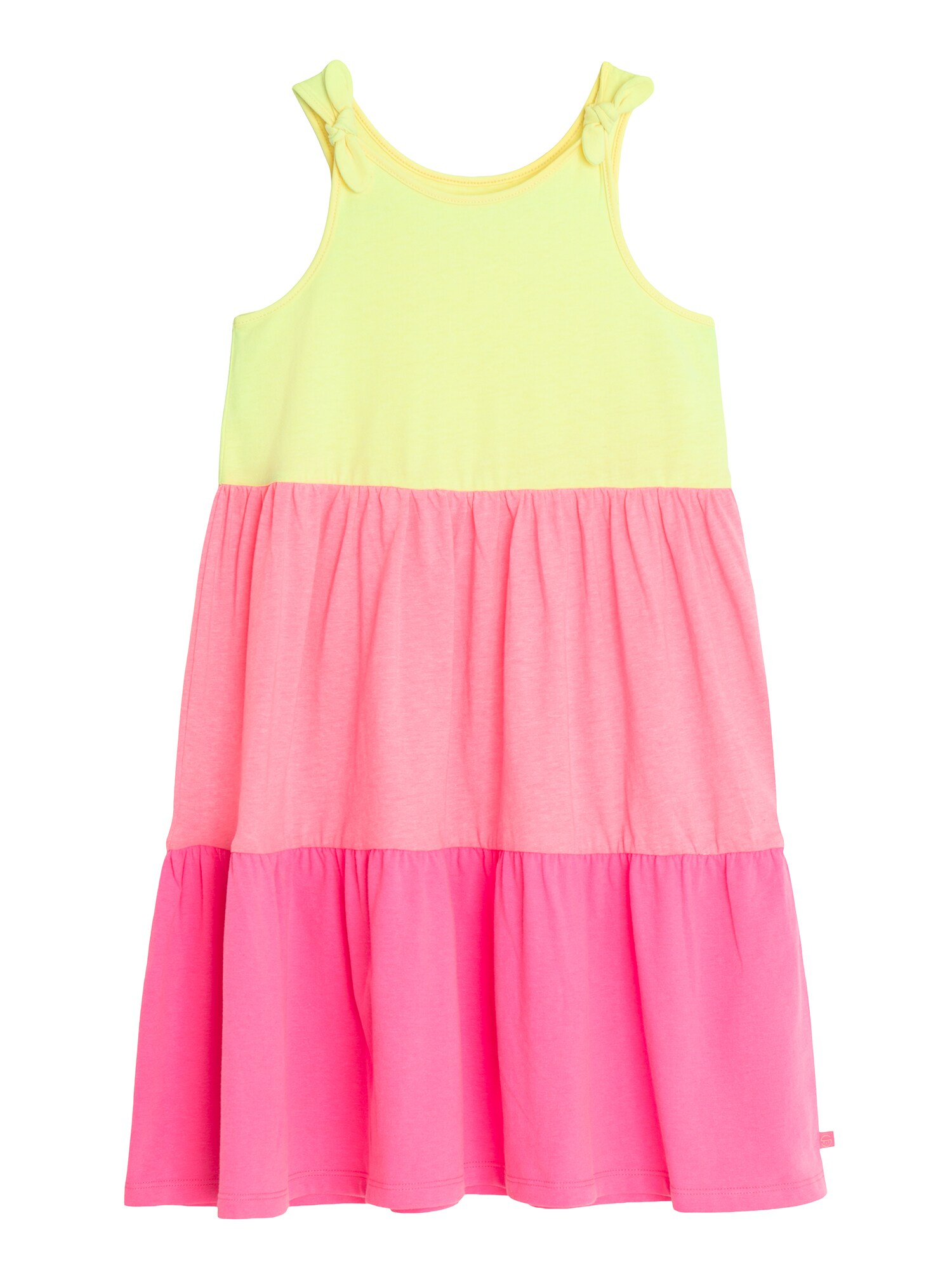 Cool Club Rochie  verde limetă / fucsia / roz pal